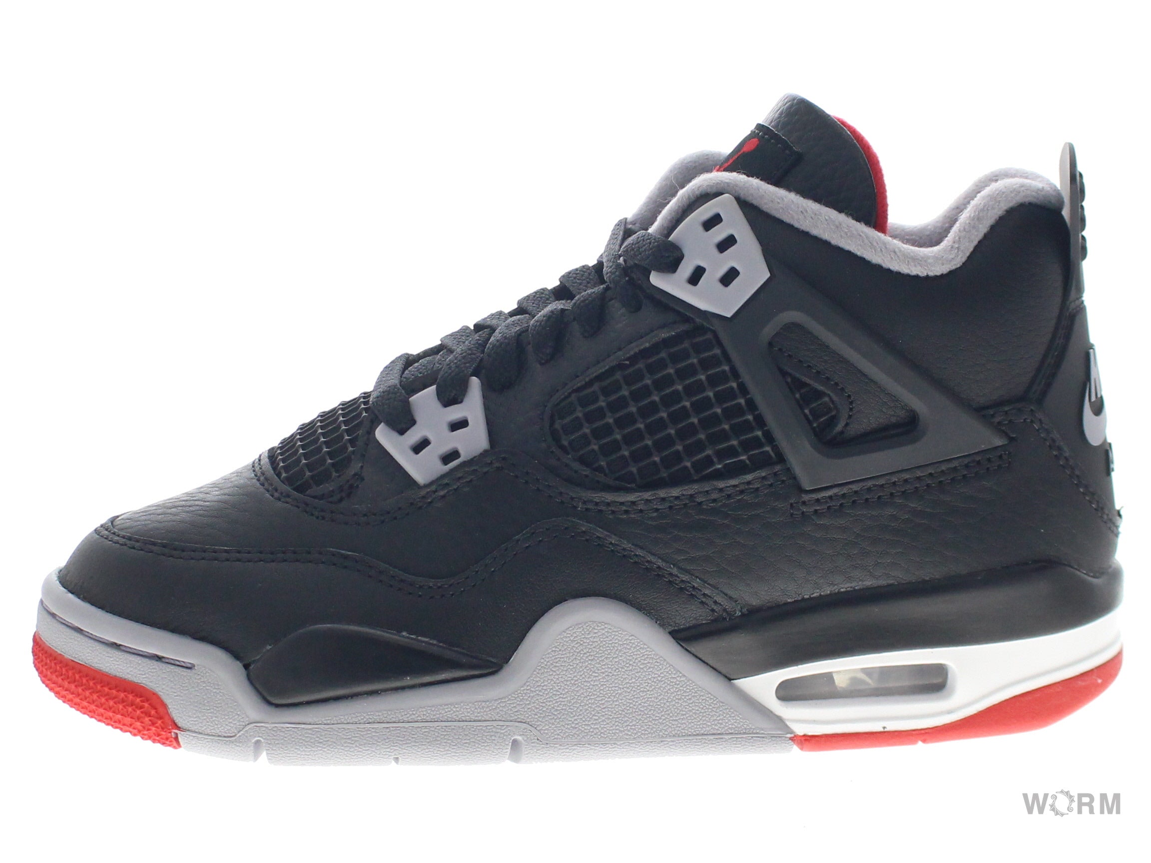 【US4Y】 AIR JORDAN 4 RETRO (GS) BRED FQ8213-006 【DS】-WORM TOKYO-WORM TOKYO WEB STORE-100% Authentic Sneakers