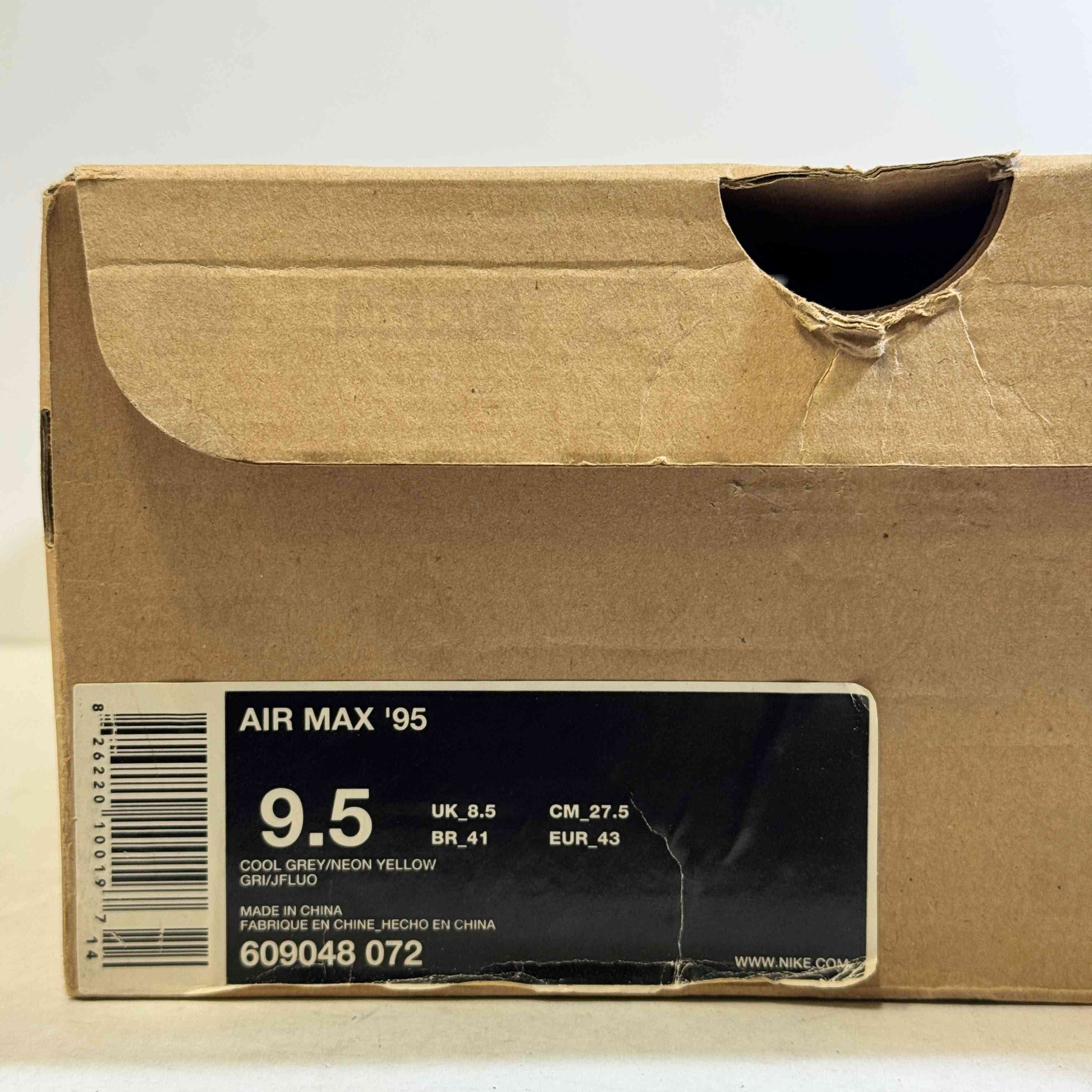 【US9.5】 NIKE AIR MAX 95 609048-072 【DS】