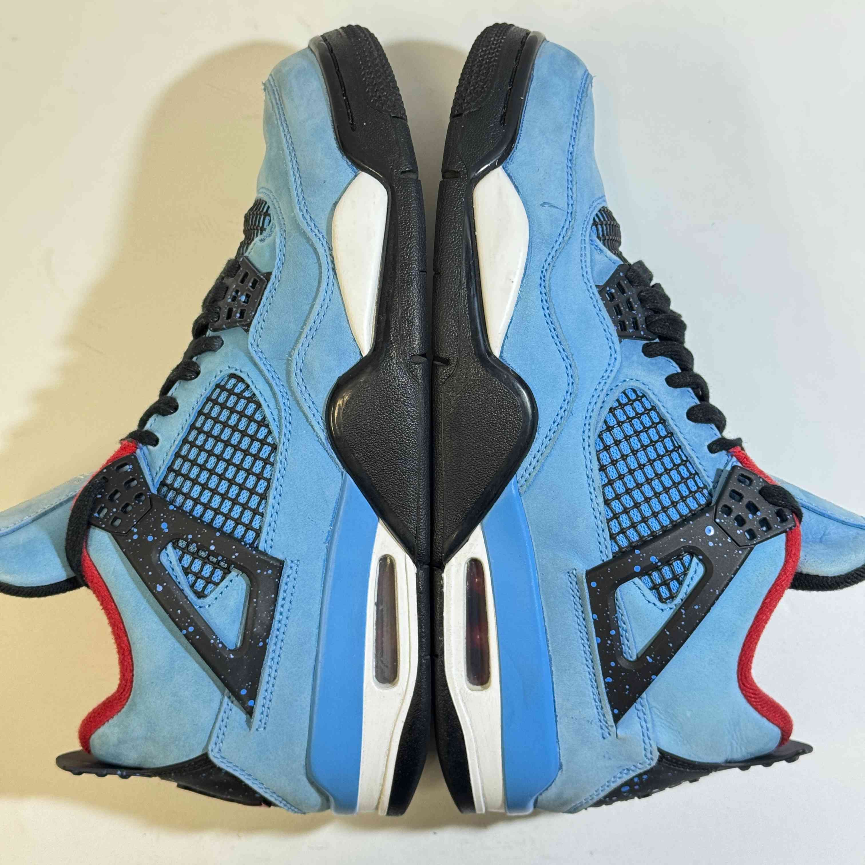 【US8.5】 AIR JORDAN 4 RETRO TRAVIS SCOTT 308497-406 【USED】