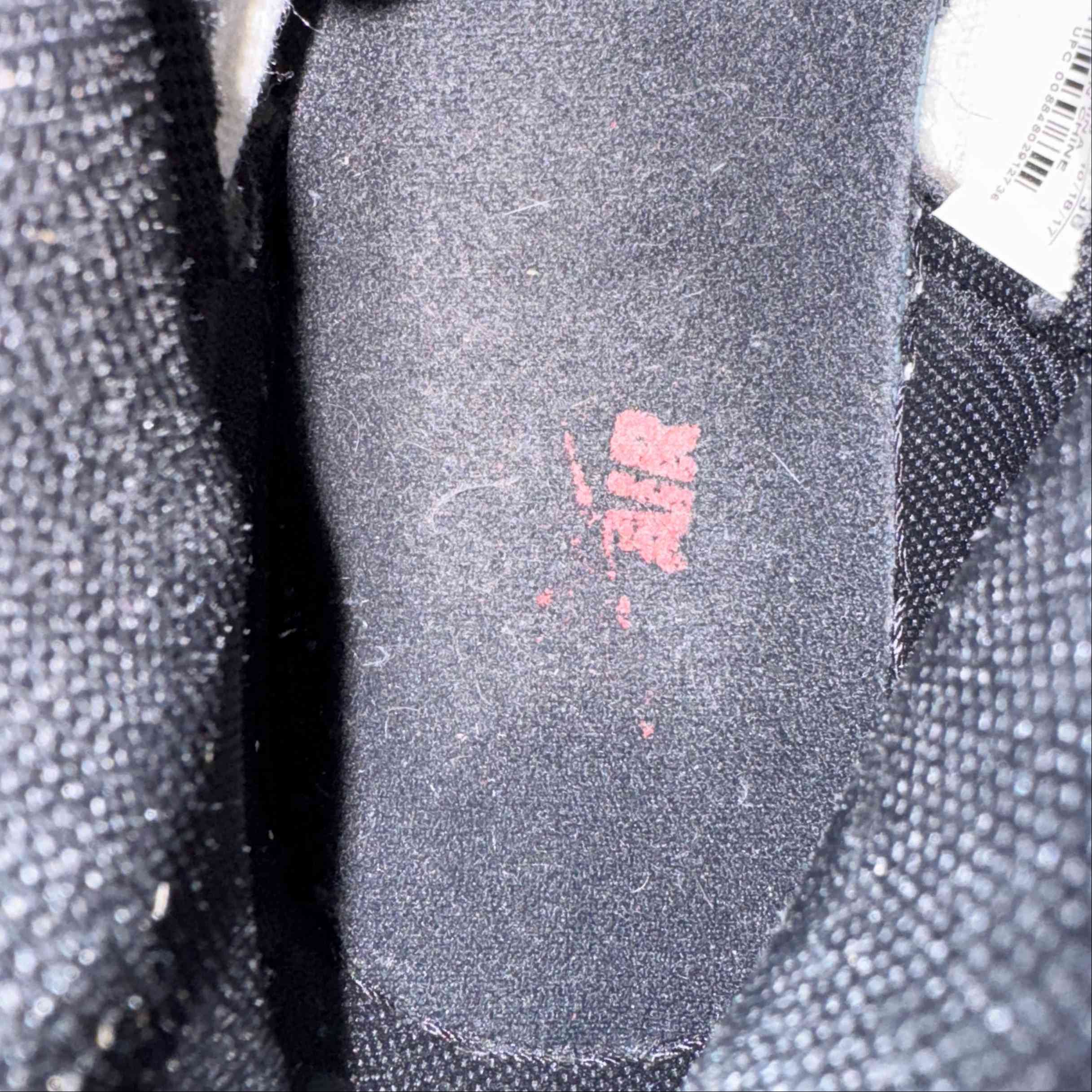 【US12】 AIR JORDAN 1 RETRO HIGH OG BRED TOE 555088-610 【USED】