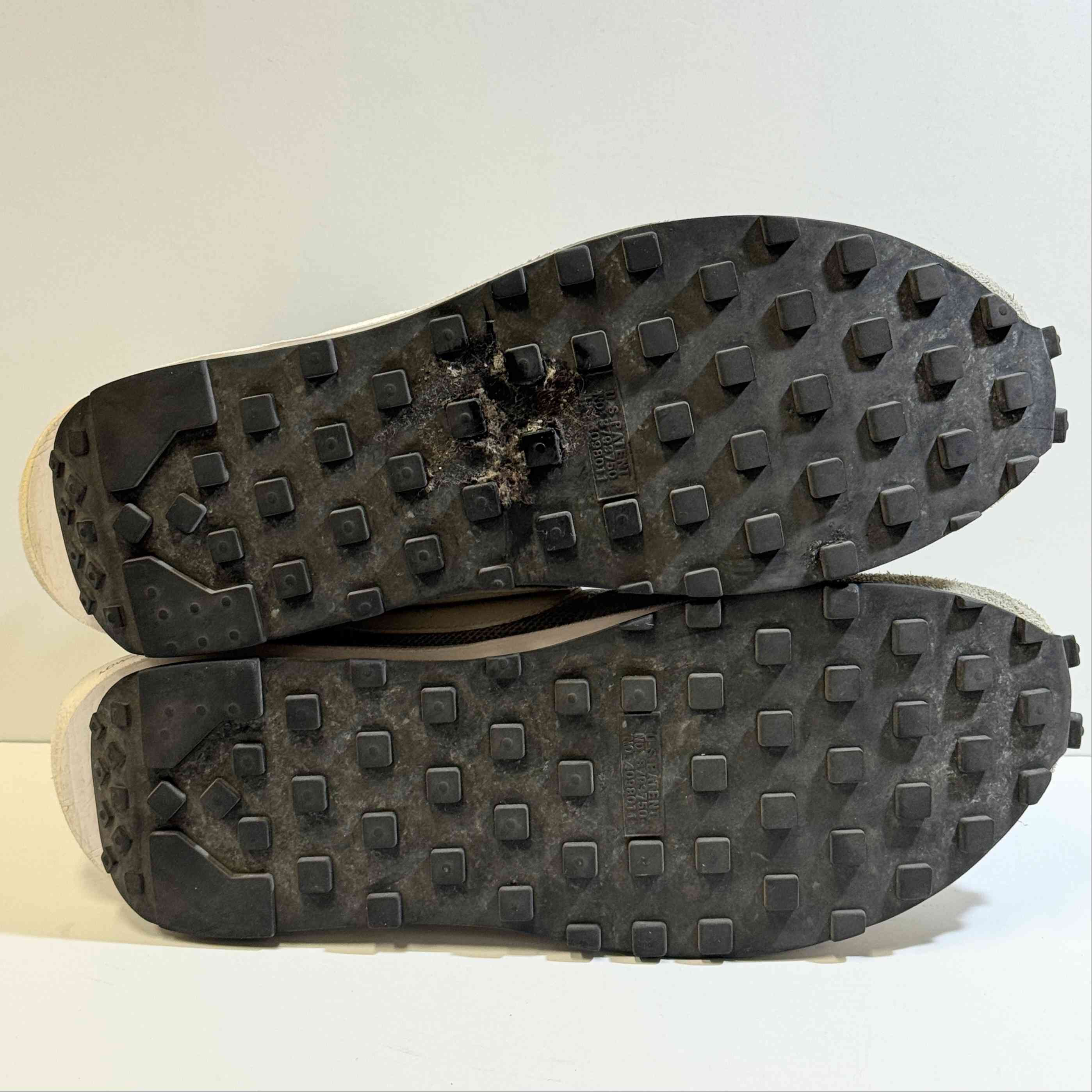 【US12】 NIKE SB LDWAFFLE / SF SACAI/FRAGMENT DH2684-001 【USED】