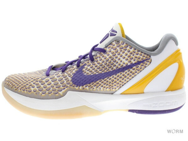【US10】 NIKE ZOOM KOBE Ⅵ Lakers 429659-105 【DS】