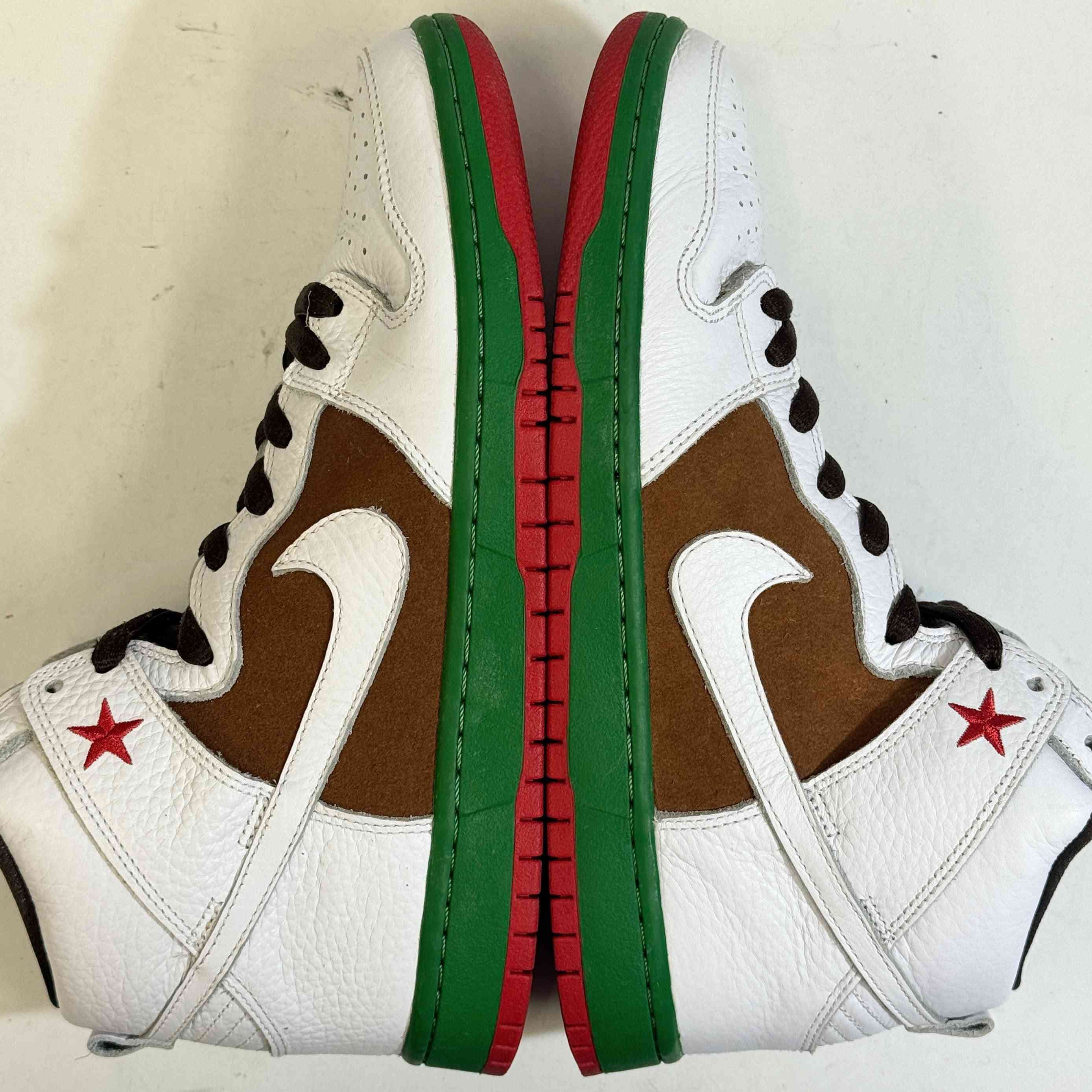 【US9】 NIKE SB DUNK HIGH PREMIUM SB California 313171-201 【USED】