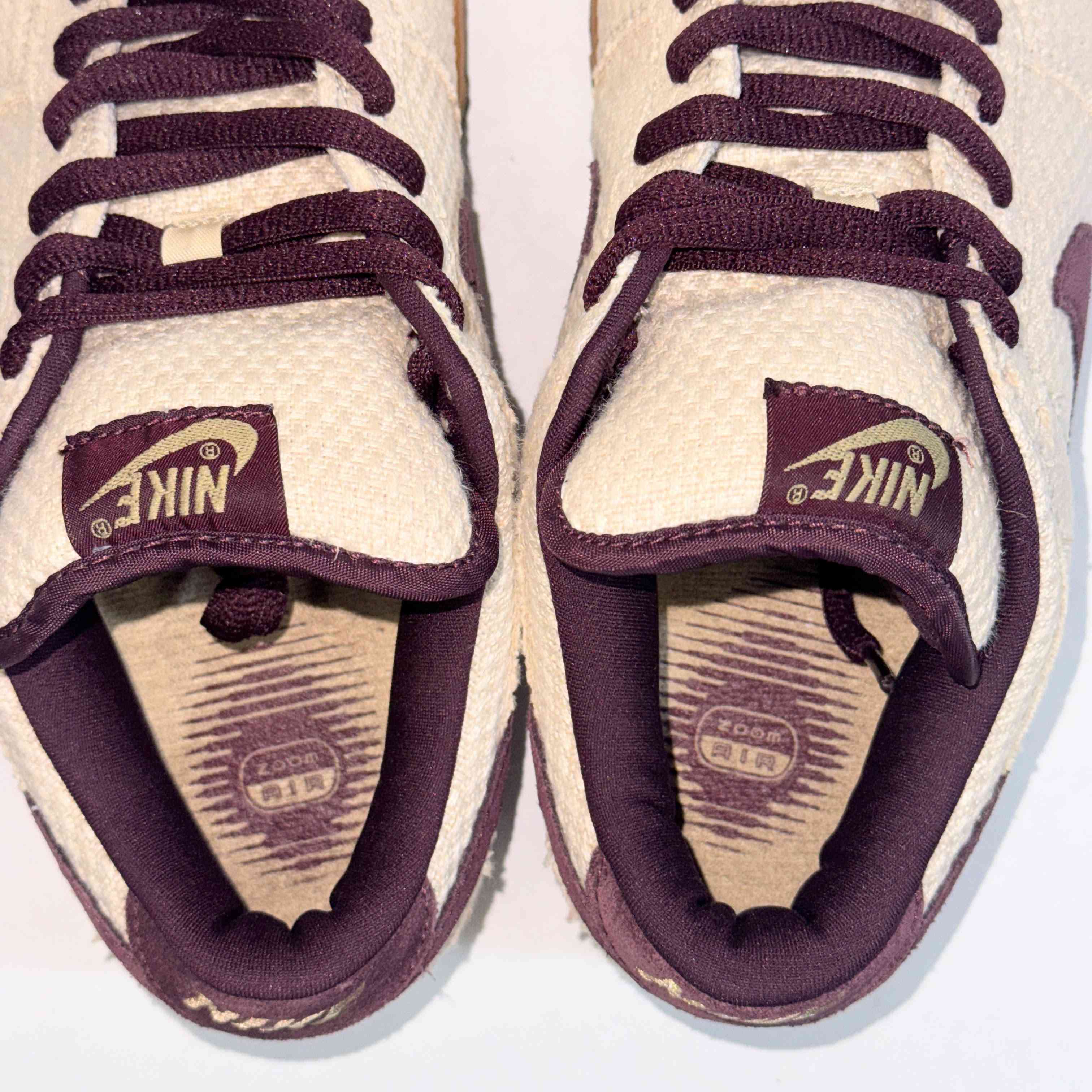 【US9】 NIKE SB DUNK LOW PRO SB RED HEMP 304292-761 【USED】