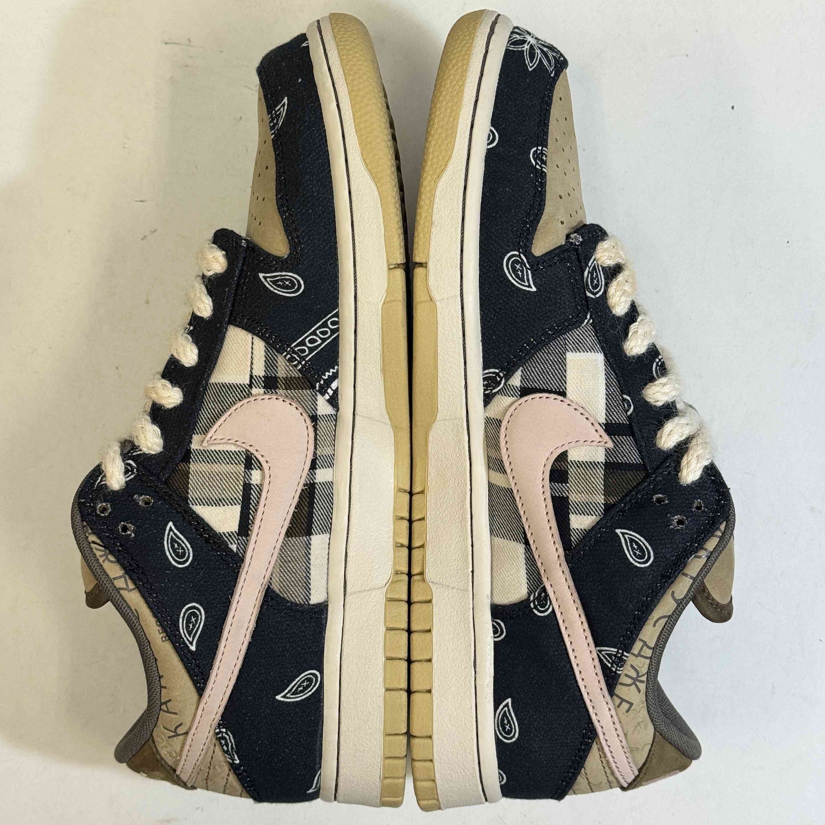【US9】 NIKE SB SB DUNK LOW PRM QS TRAVIS SCOTT CT5053-001 【USED】