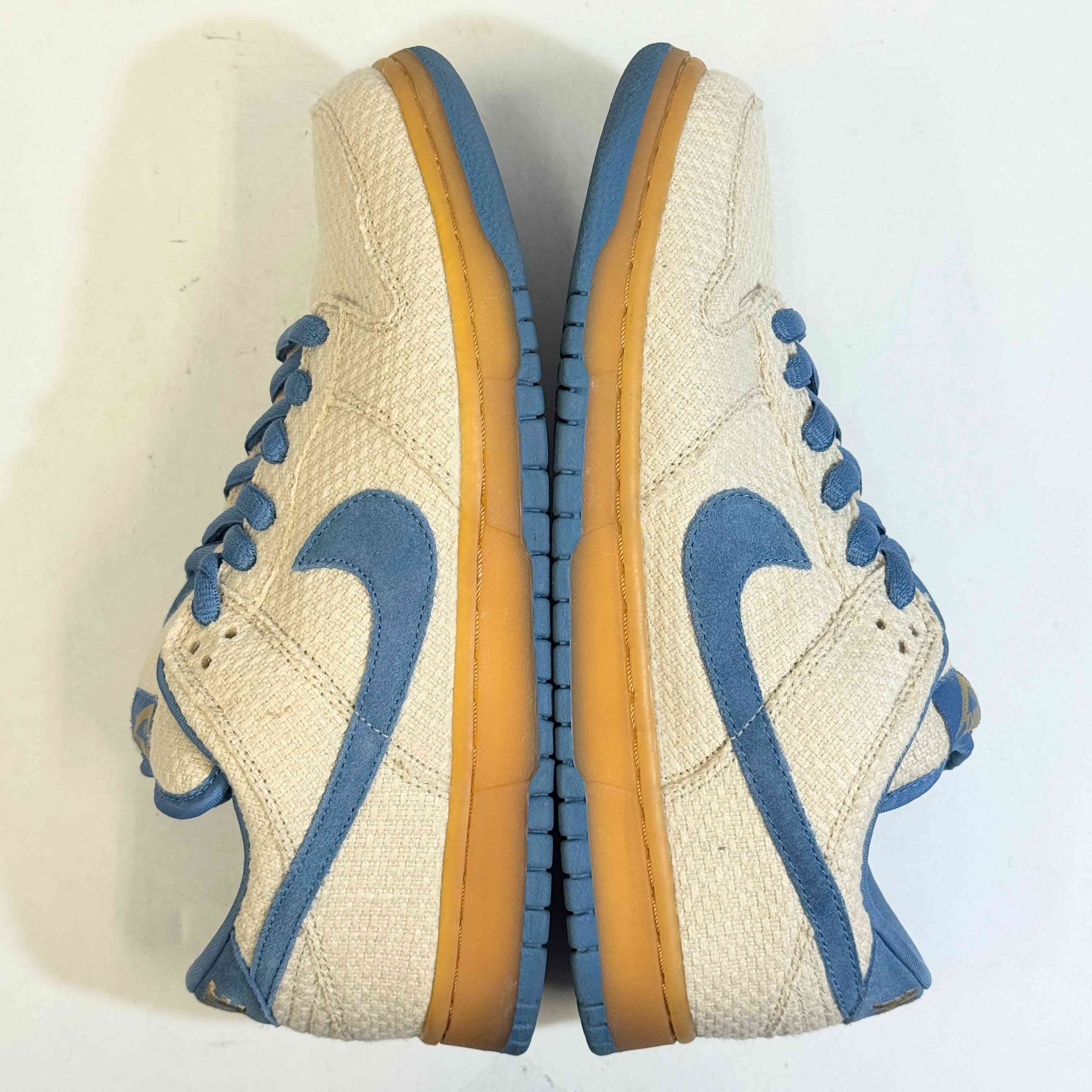 【US9】 NIKE SB DUNK LOW PREMIUM SB BLUE HEMP 304292-741 【USED】