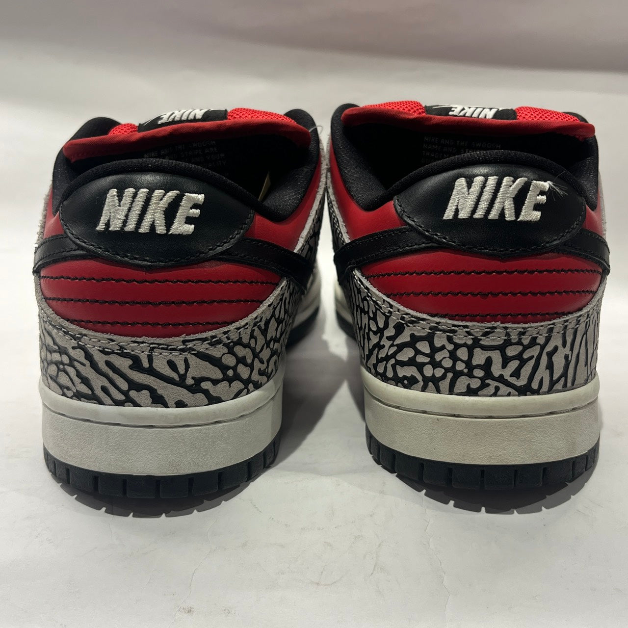 【US8.5】 NIKE SB DUNK LOW PREMIUM SB Supreme 313170-600 【USED】