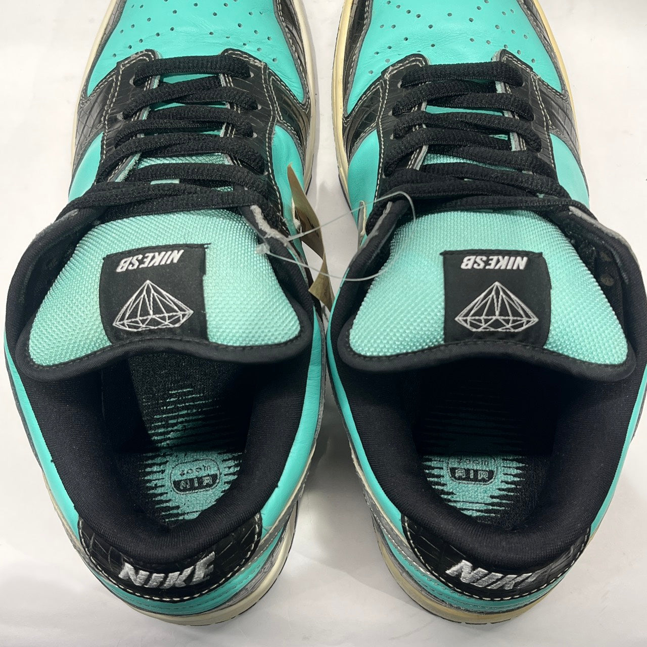 【US11】 NIKE SB DUNK LOW PRO SB Diamond Supply Co. 304292-402 【USED】