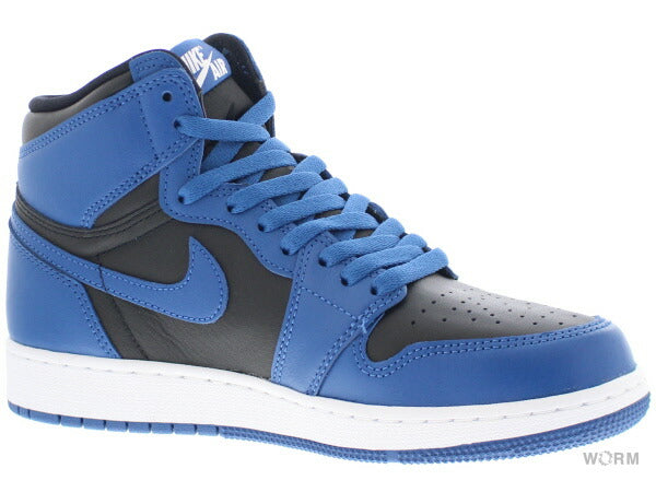 【US4Y】 AIR JORDAN 1 RETRO HIGH OG GS Dark Marina Blue 575441-404 【DS】