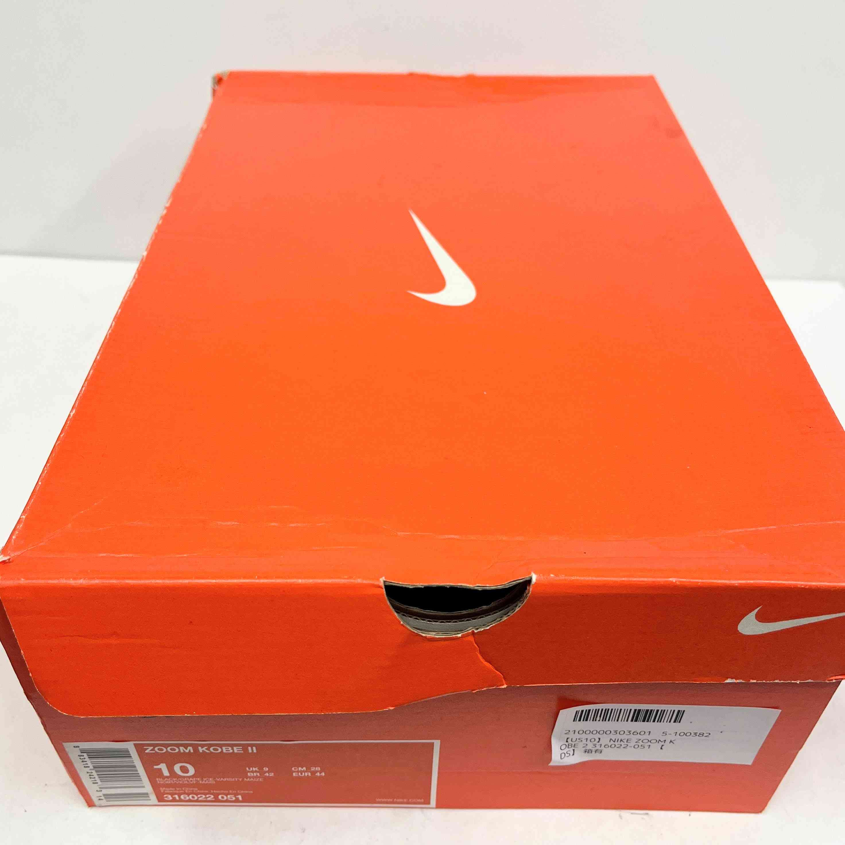 【US10】 NIKE ZOOM KOBE 2 316022-051 【DS】