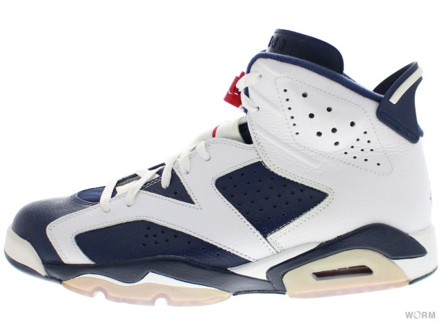 【US9】 AIR JORDAN 6 RETRO OLYMPIC 384664-130 【DS】-WORM TOKYO-WORM TOKYO WEB STORE-100% Authentic Sneakers