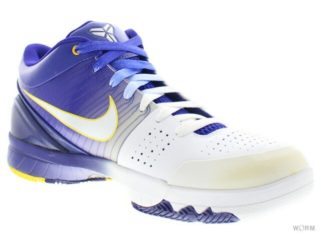 【US10】 NIKE ZOOM KOBE 4 LAKERS GRADIENT 344335-113 【DS】