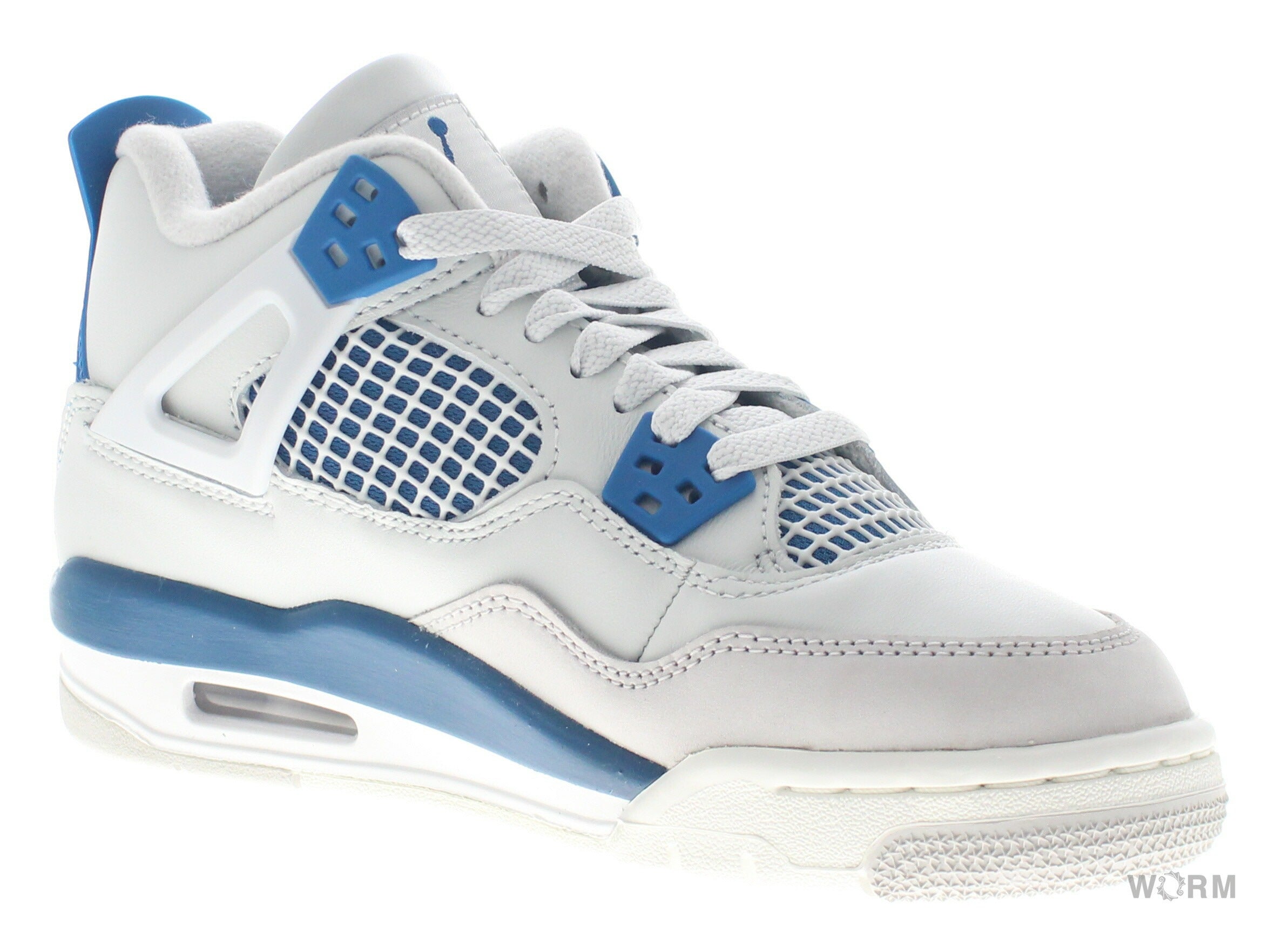 【US6.5Y】 AIR JORDAN 4 RETRO GS MILITARY BLUE HF4281-141 【DS】