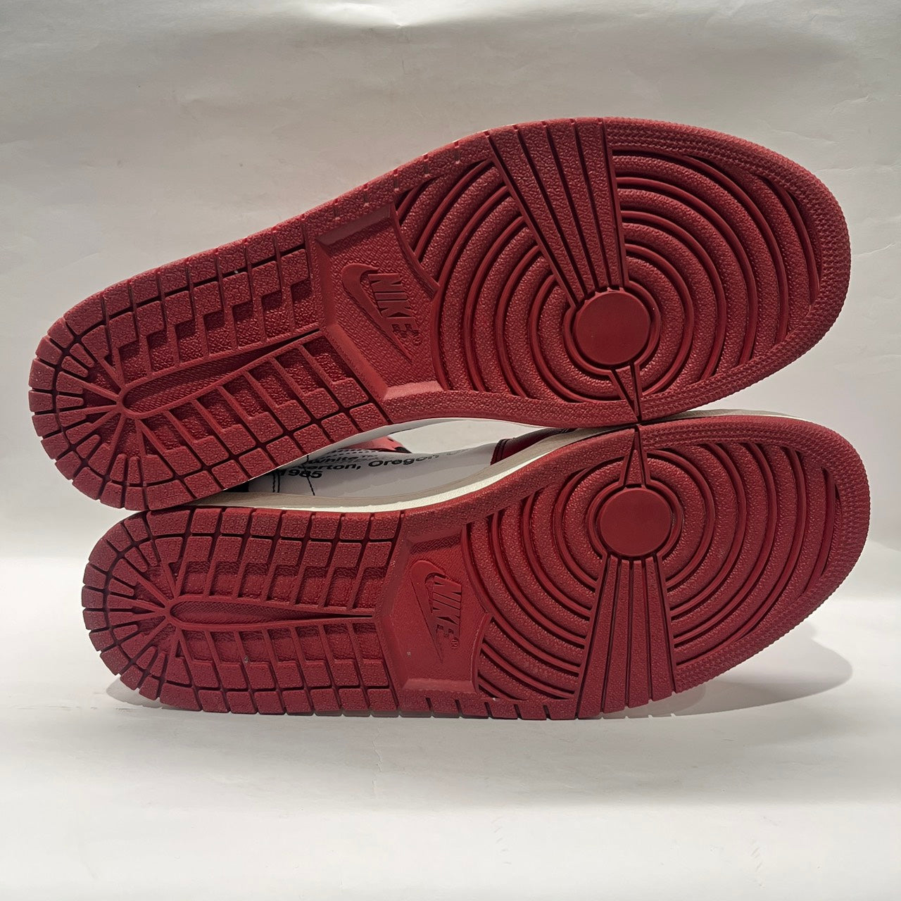 【US13】 THE:10 AIR JORDAN 1 OFF WHITE AA3834-101 【USED】