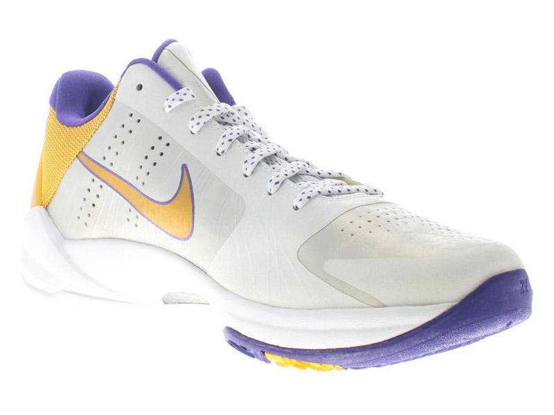 【US10】 NIKE ZOOM KOBE 5 X Lakers 386430-102 【DS】