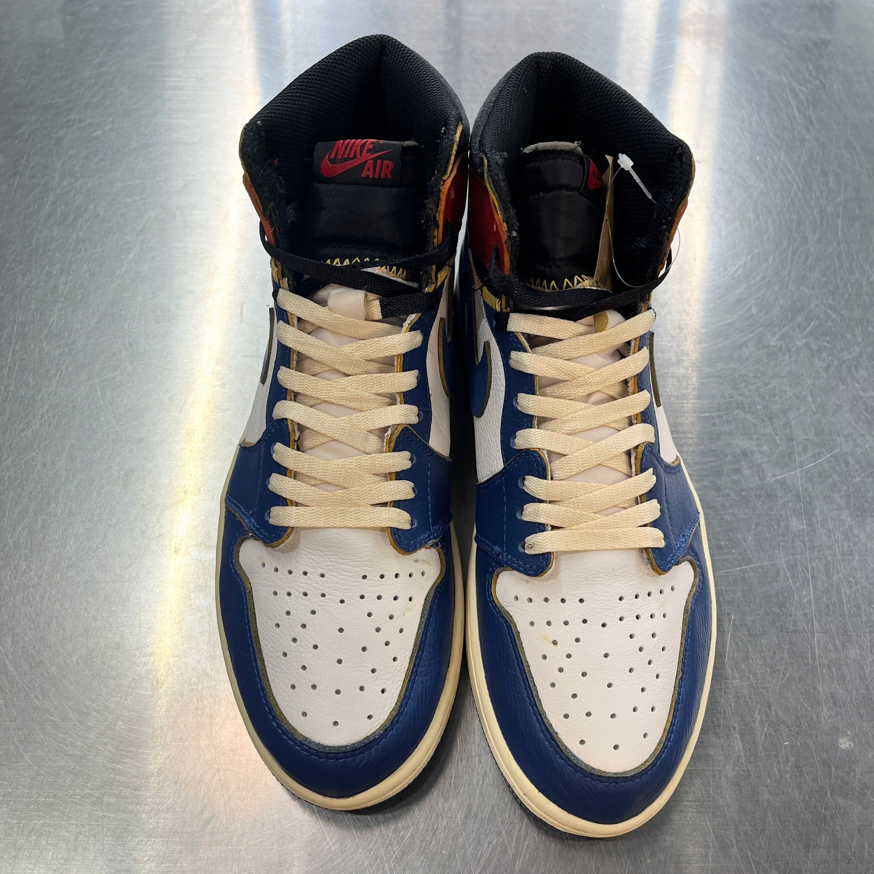 【US10】 AIR JORDAN 1 RETRO HI NRG/UN UNION BV1300-146 【USED】