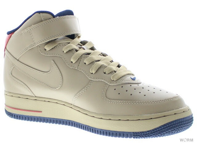 【US9】 NIKE AIR FORCE 1 MID PREMIUM 306352-221 【DS】