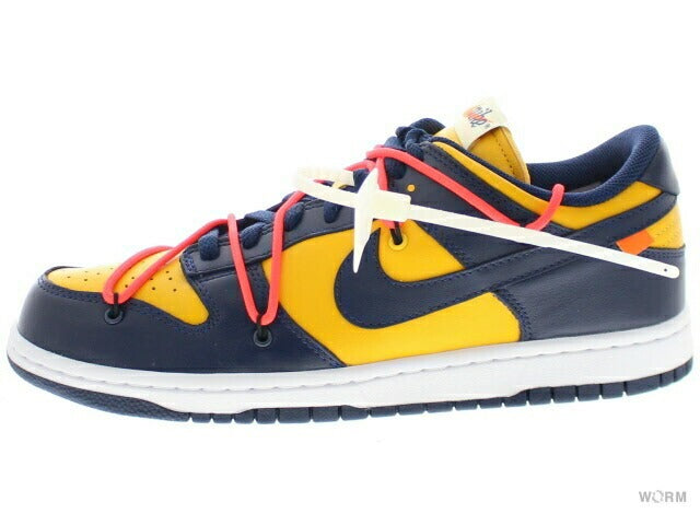 【US11】 NIKE DUNK LOW LTHR / OW OFF-WHITE CT0856-700 【DS】