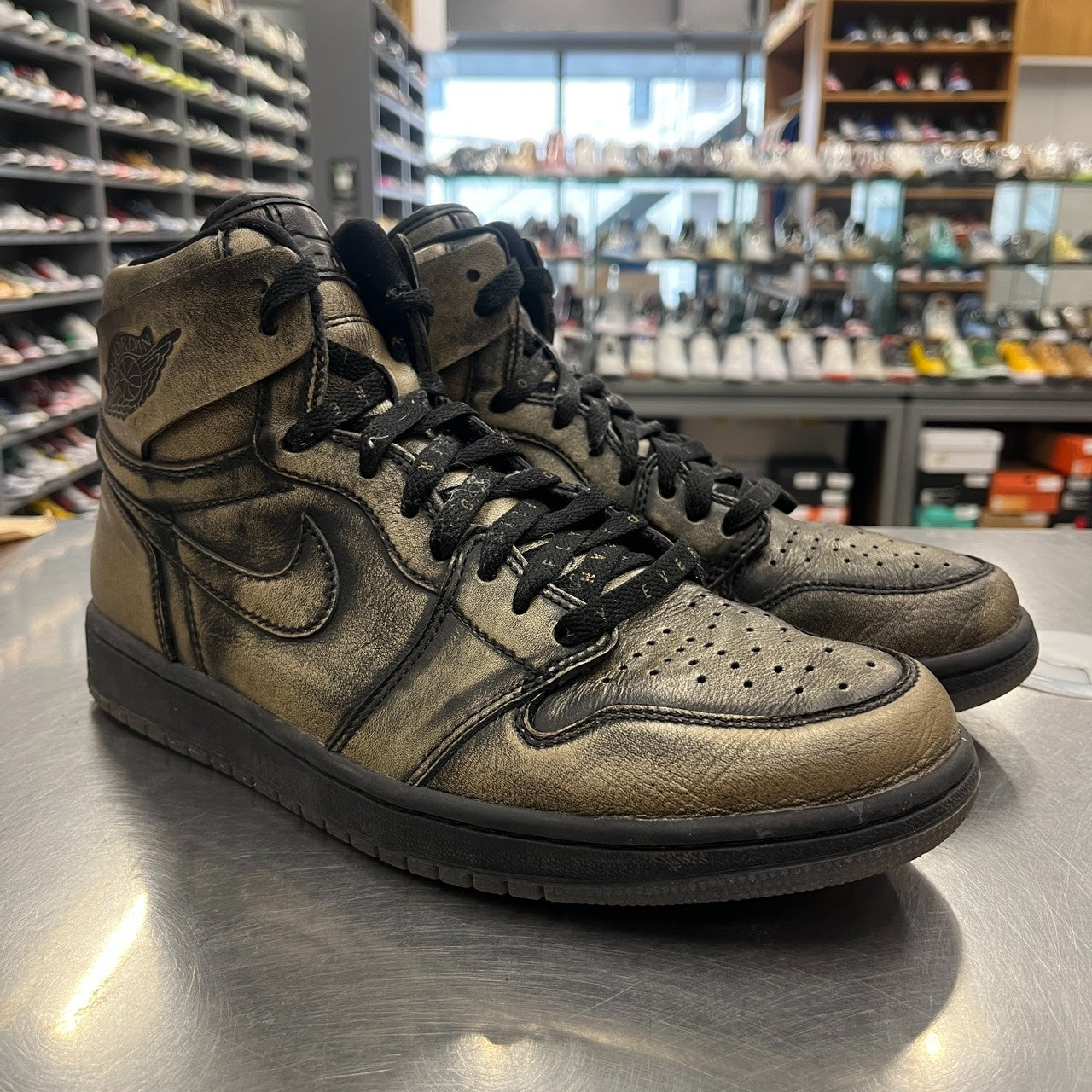【US10】 AIR JORDAN 1 RET HIGH OG WINGS AA2887-035 【USED】