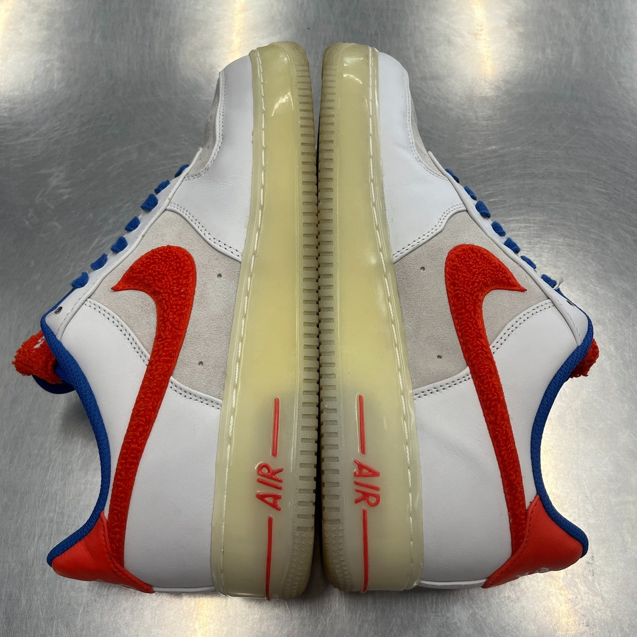 【US10】 NIKE AIR FORCE 1 SUPREME LOW 318988-100 【USED】