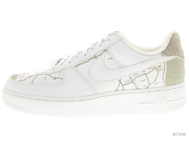 【US10】 NIKE AIR FORCE 1 LOW PREMIUM LA MAP 309096-114 【DS】