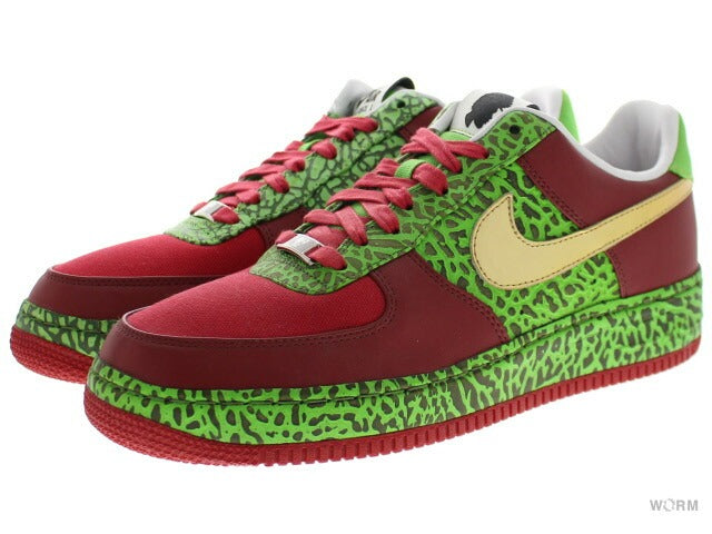 【US8】 NIKE AIR FORCE 1 LOW SUPREME I/O QUESTLOVE 318931-671 【DS】