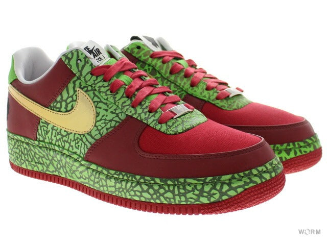 【US8】 NIKE AIR FORCE 1 LOW SUPREME I/O QUESTLOVE 318931-671 【DS】