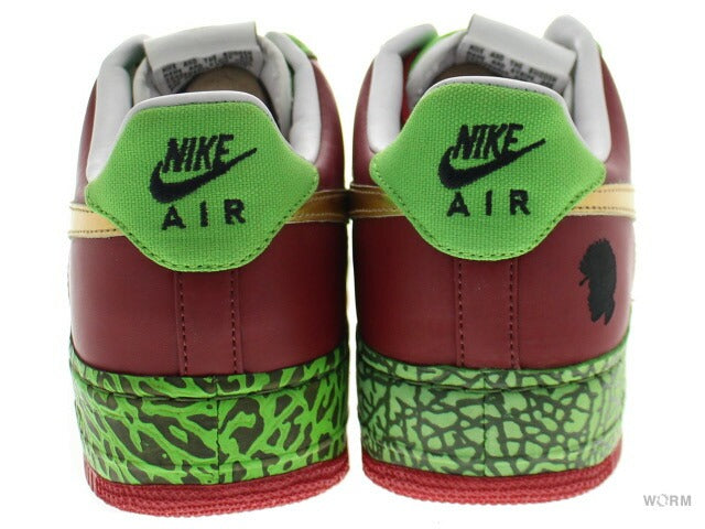【US8】 NIKE AIR FORCE 1 LOW SUPREME I/O QUESTLOVE 318931-671 【DS】