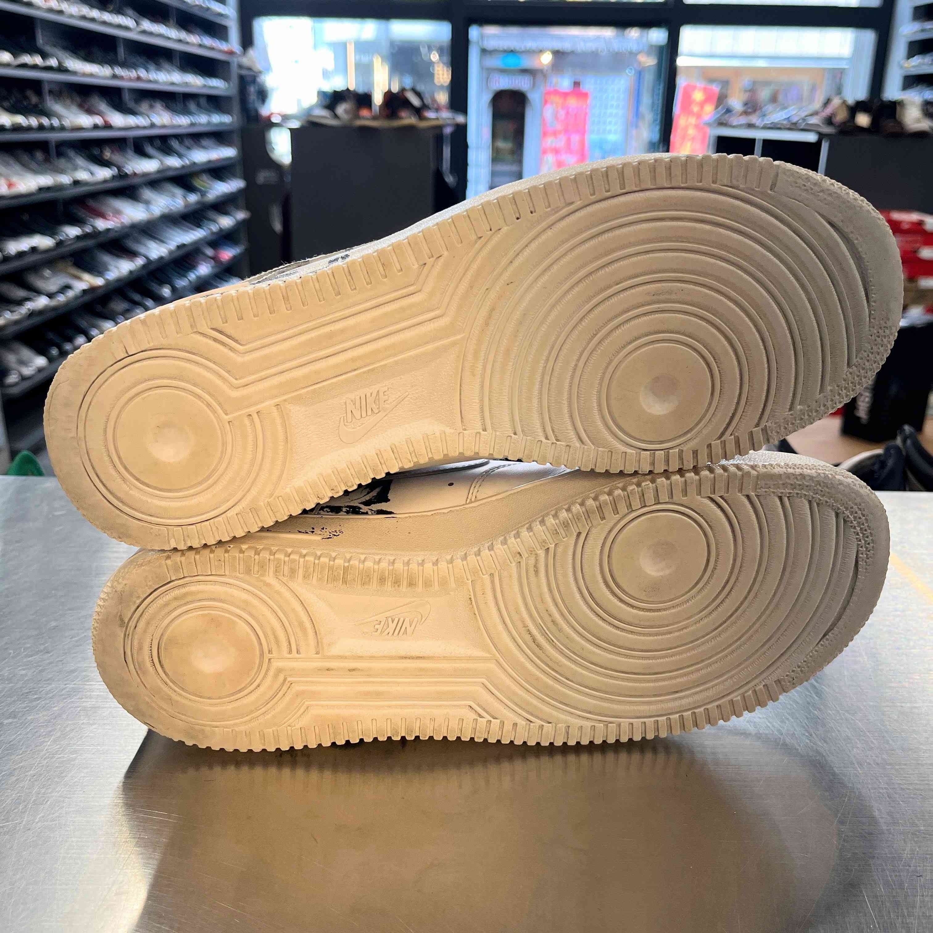 【US9】 NIKE AIR FORCE 1 07 / SUPREME / CDG 923044-100 【USED】