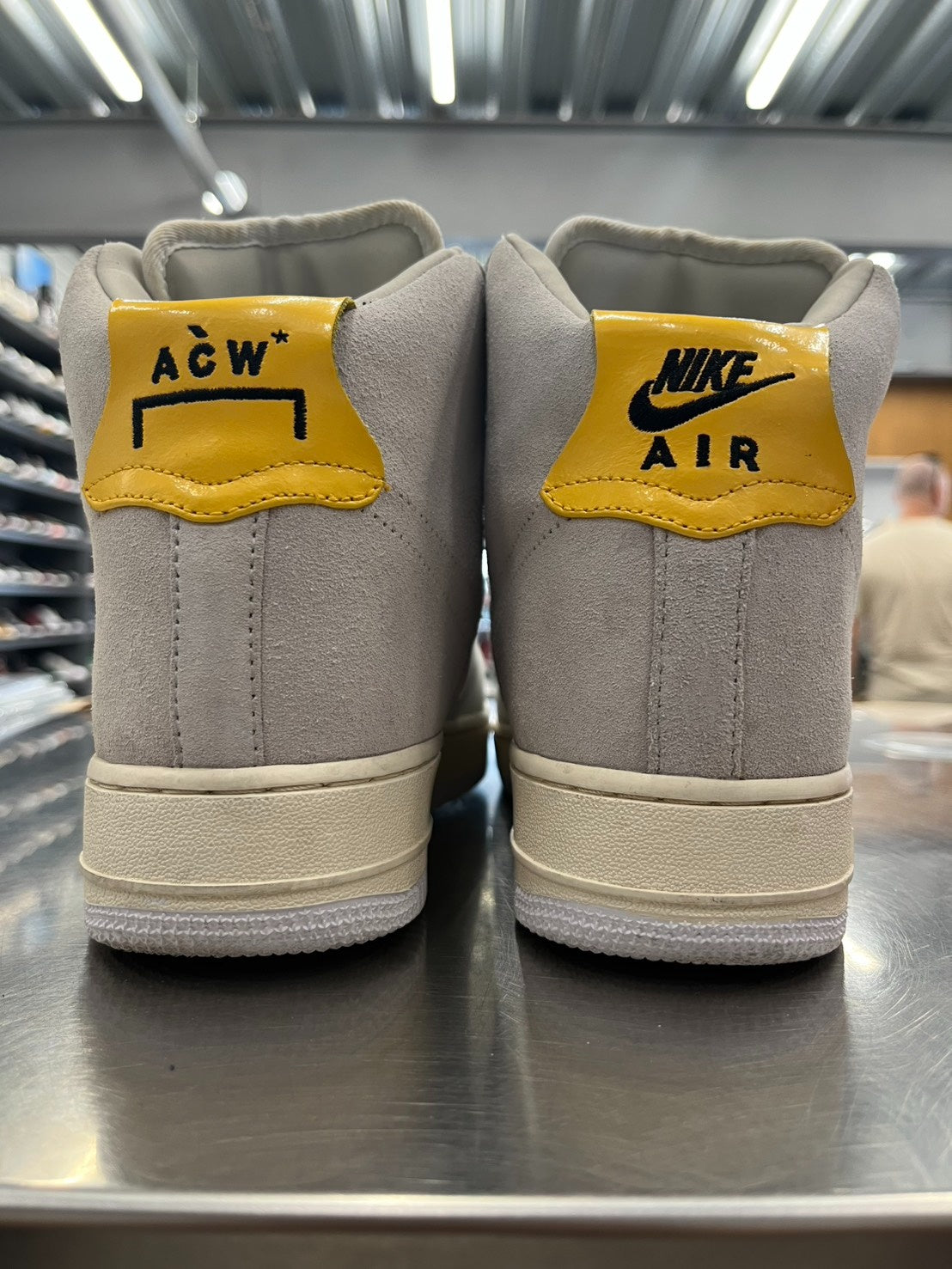 【US8.5】 NIKE AIR FORCE 1 HI x ACW AQ5644-991 【USED】