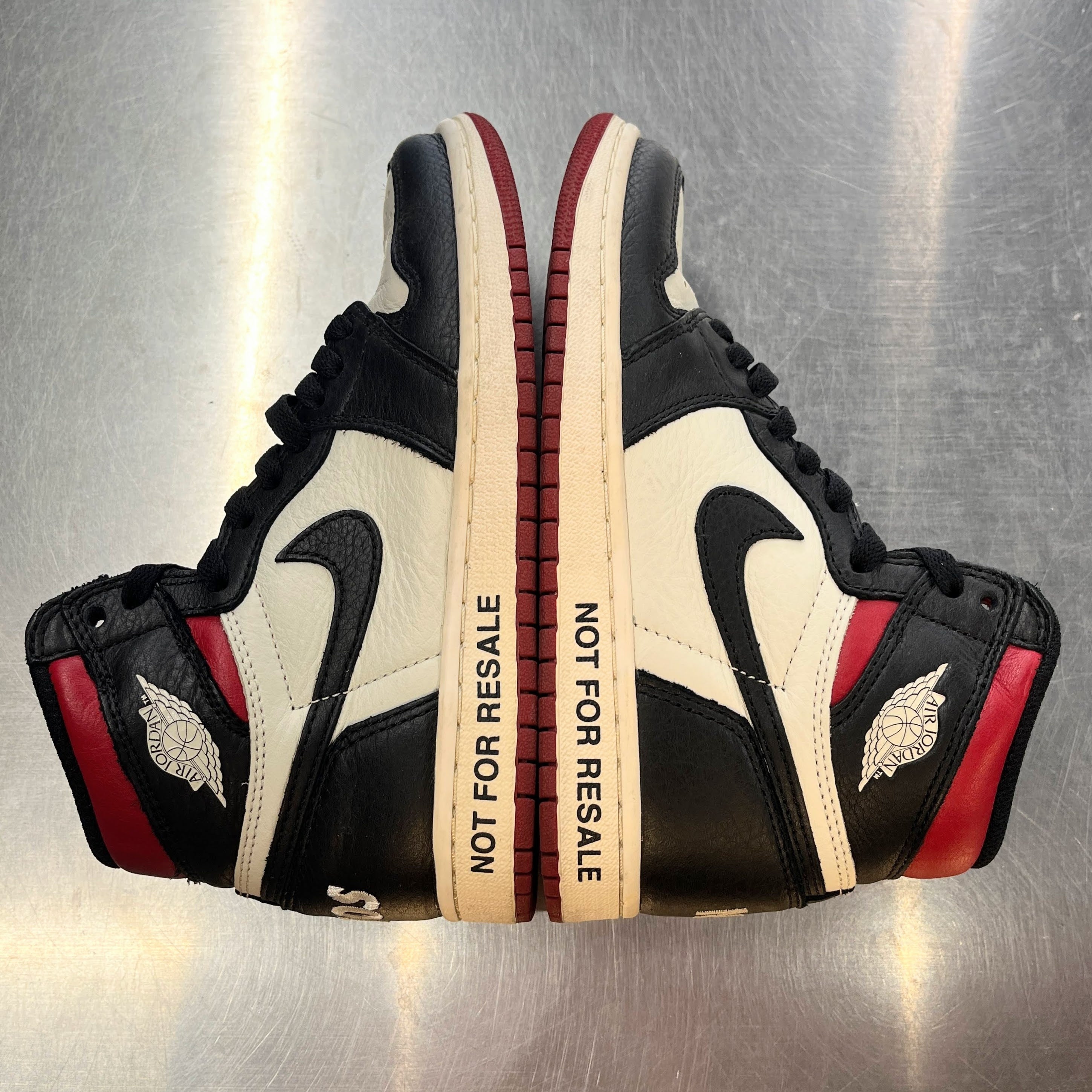 【US5】 AIR JORDAN 1 RETRO HIGH OG NRG NOT FOR RESALE 861428-106 【USED】