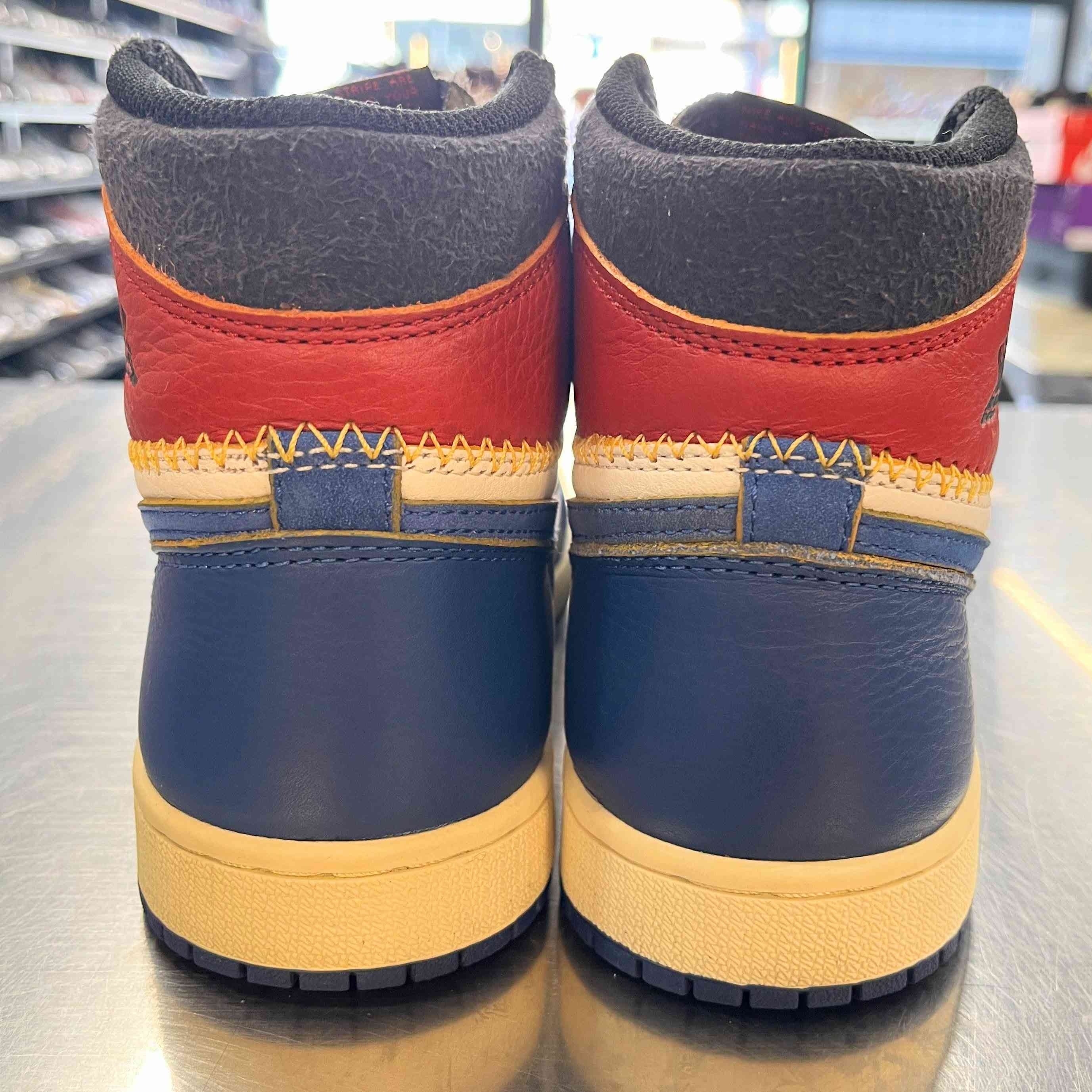 【US5】 AIR JORDAN 1 RETRO HI NRG/UN UNION BV1300-146 【USED】