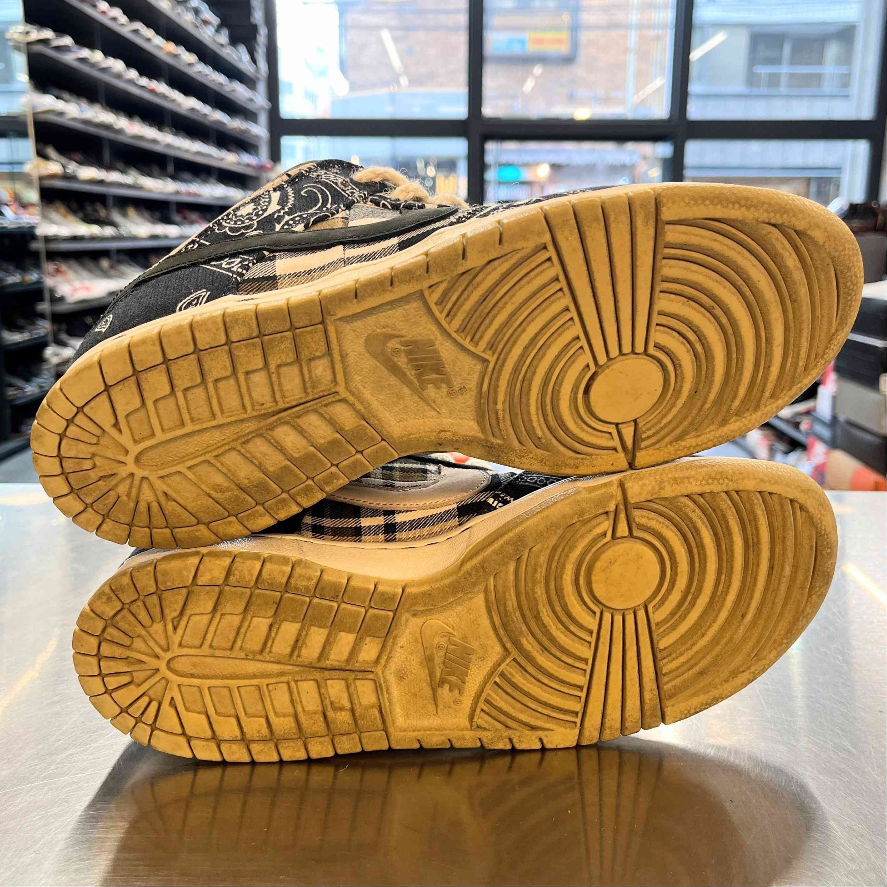 【US10】 NIKE SB SB DUNK LOW TRAVIS SCOTT CT5053-001 【USED】
