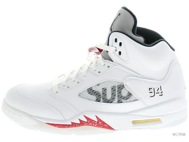【US9.5】 AIR JORDAN 5 RETRO SUPREME 824371-101 【DS】