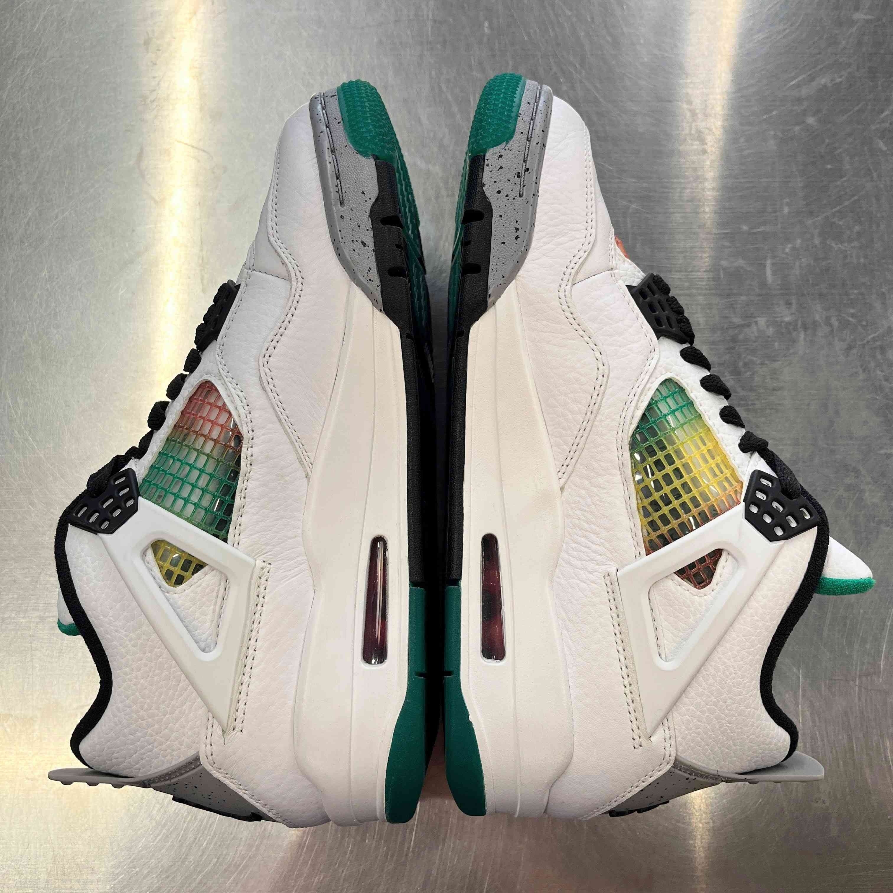 【W US8.5】 WMNS AIR JORDAN 4 RETRO AQ9129-100 【USED】