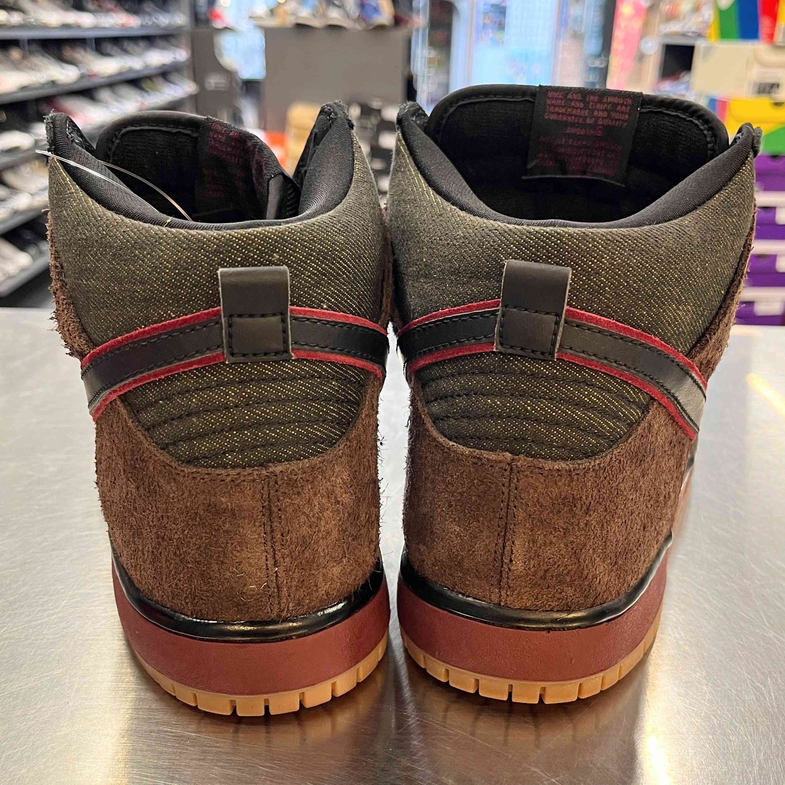 【US10】 NIKE SB DUNK HIGH PREMIUM SB BROOKLYN PROJECT 313171-013 【USED】