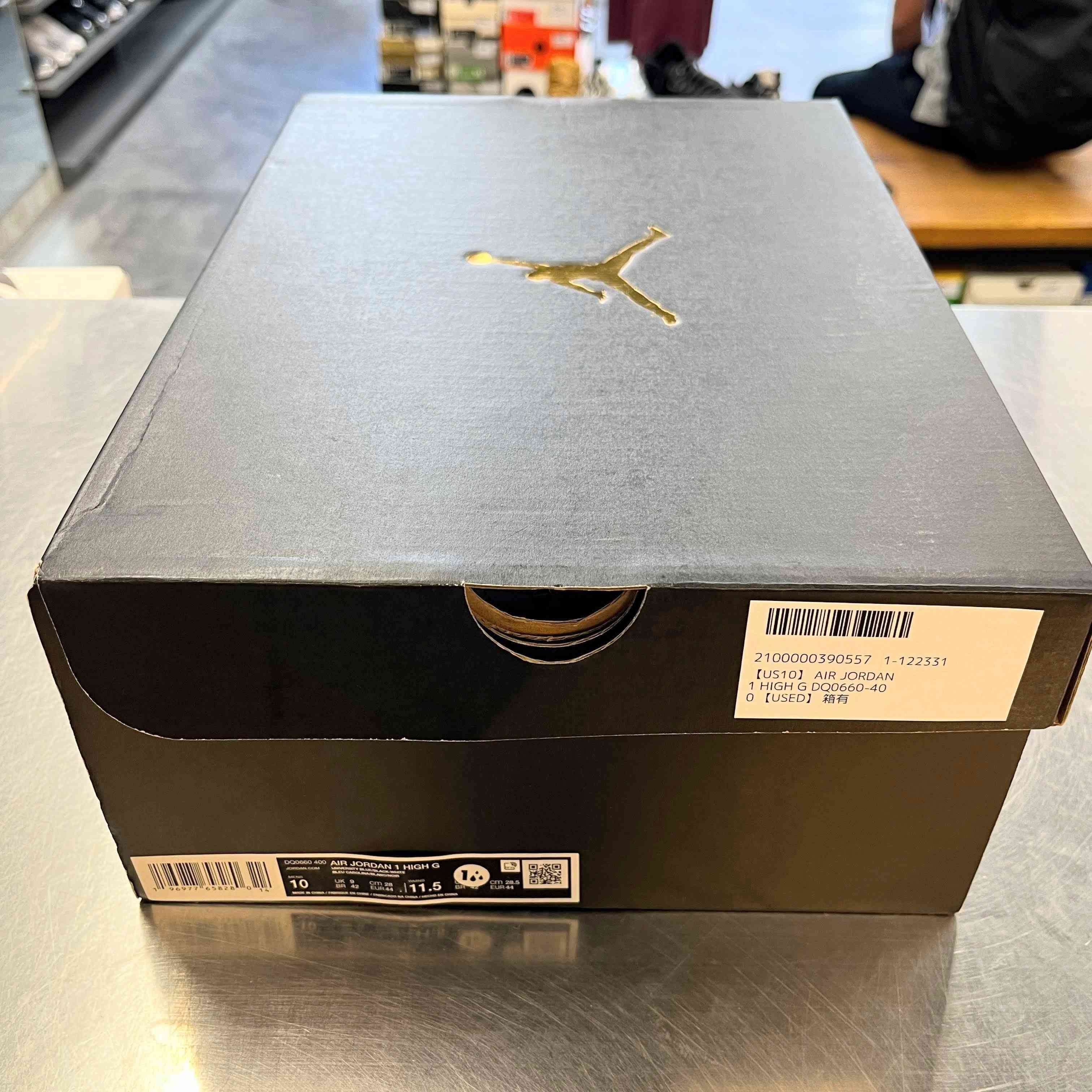 【US10】 AIR JORDAN 1 HIGH G DQ0660-400 【USED】
