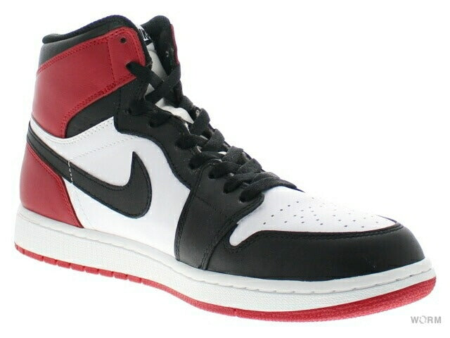 【US12】 AIR JORDAN 1 RETRO HIGH OG BLACK TOE 555088-184 【DS】