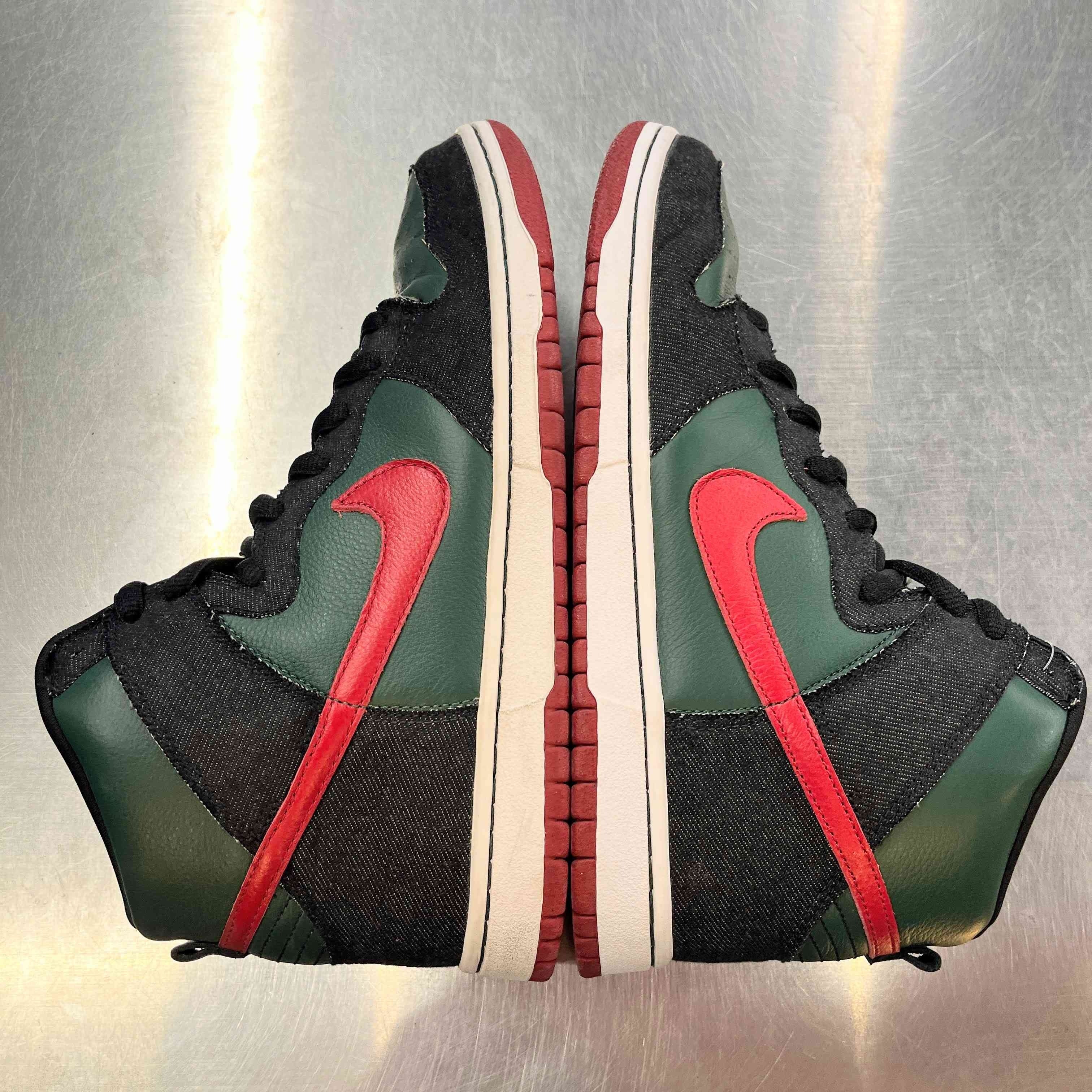【US11】 NIKE SB DUNK HIGH PREMIUM SB RESN 313171-362 【USED】