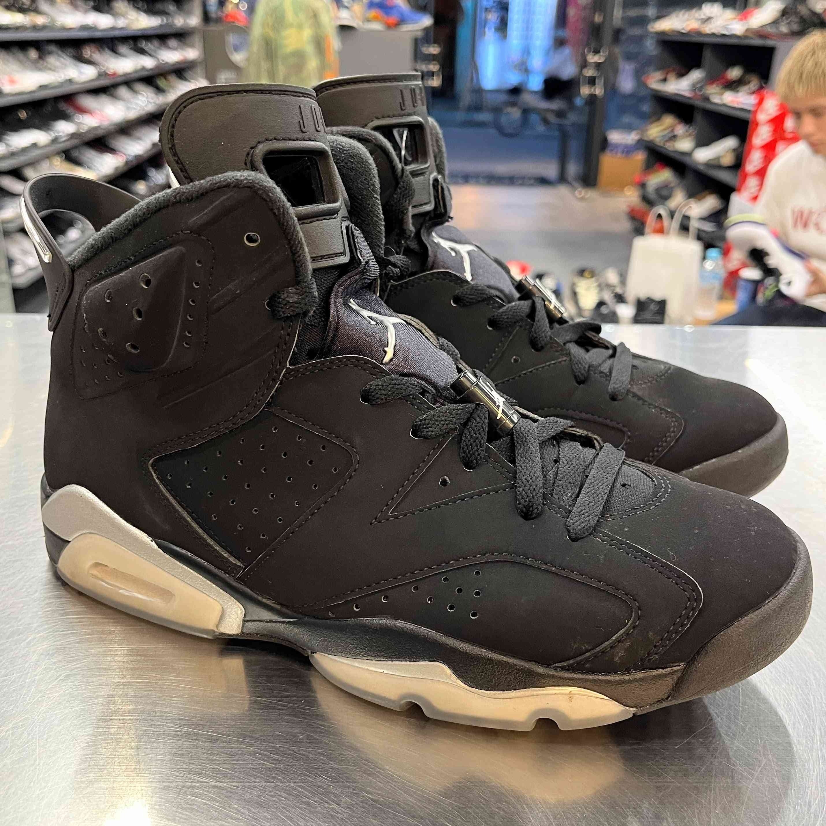 【US9】 AIR JORDAN 6 RETRO CHROME DX2836-001 【USED】