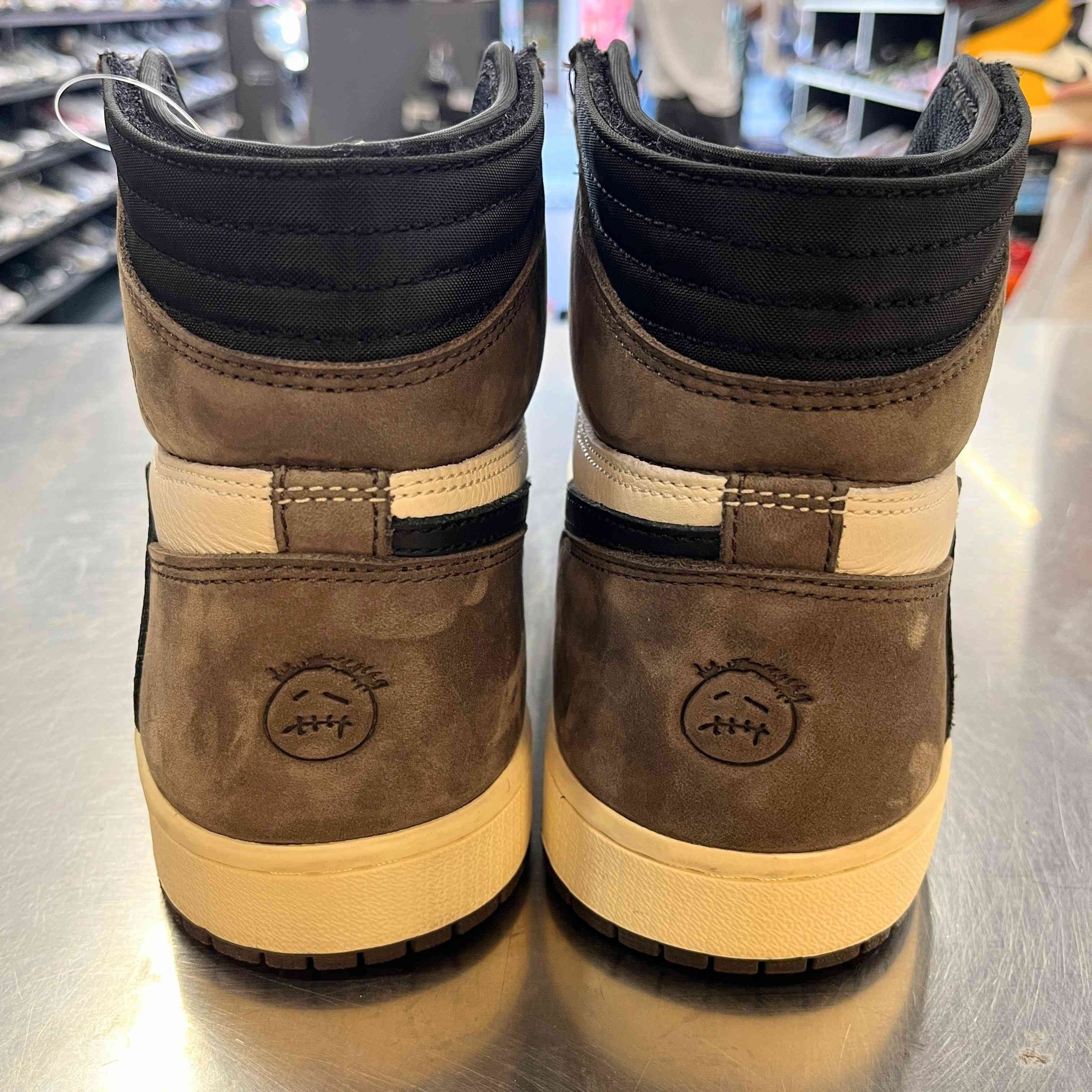 【US9.5】 AIR JORDAN 1 HIGH OG TS SP TRAVIS SCOTT CD4487-100 【USED】