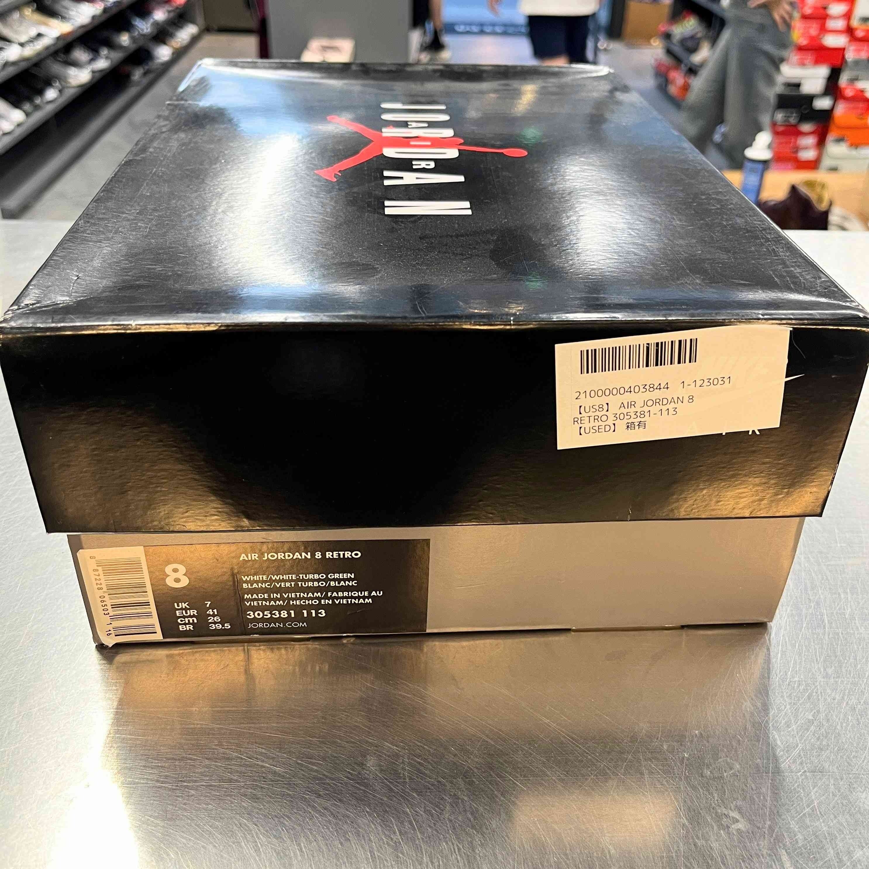 【US8】 AIR JORDAN 8 RETRO 305381-113 【USED】