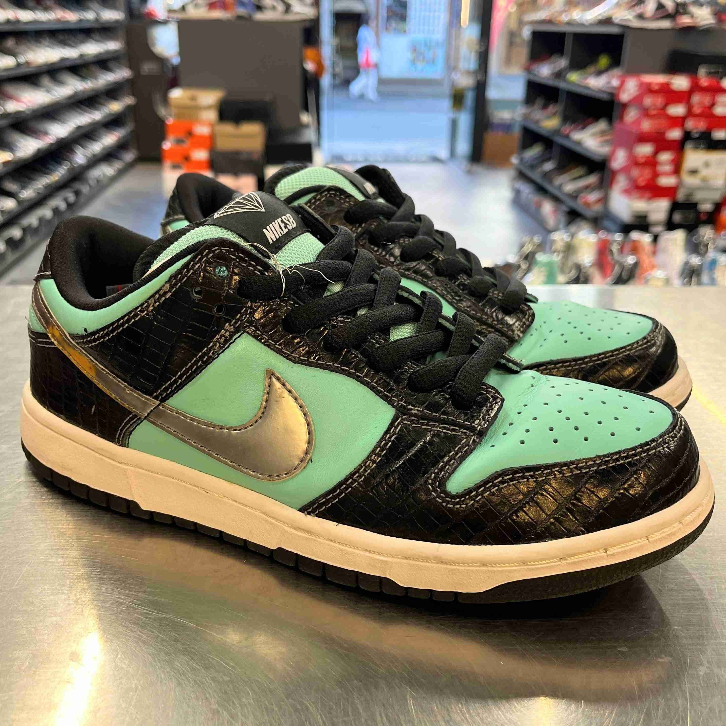 【US8】 NIKE SB NIKE DUNK LOW PRO SB 304292-402 【USED】