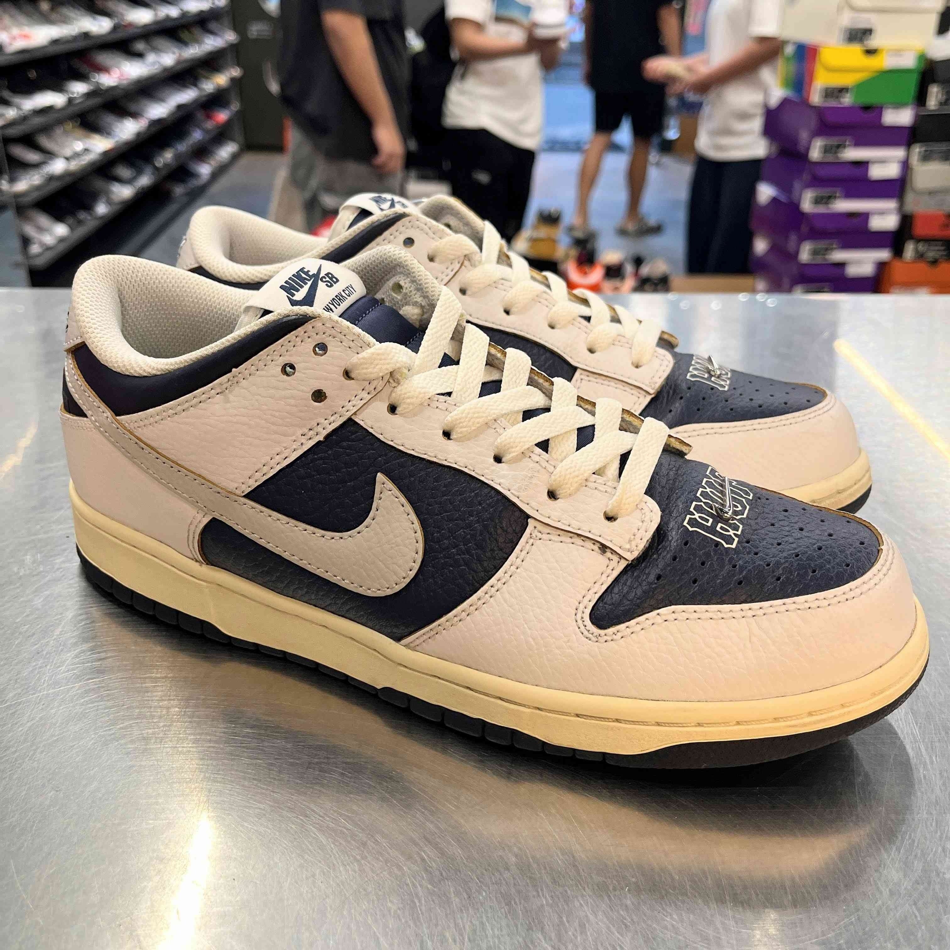 【US9】 NIKE SB SB DUNK LOW OG QS HUF FD8775-100 【USED】