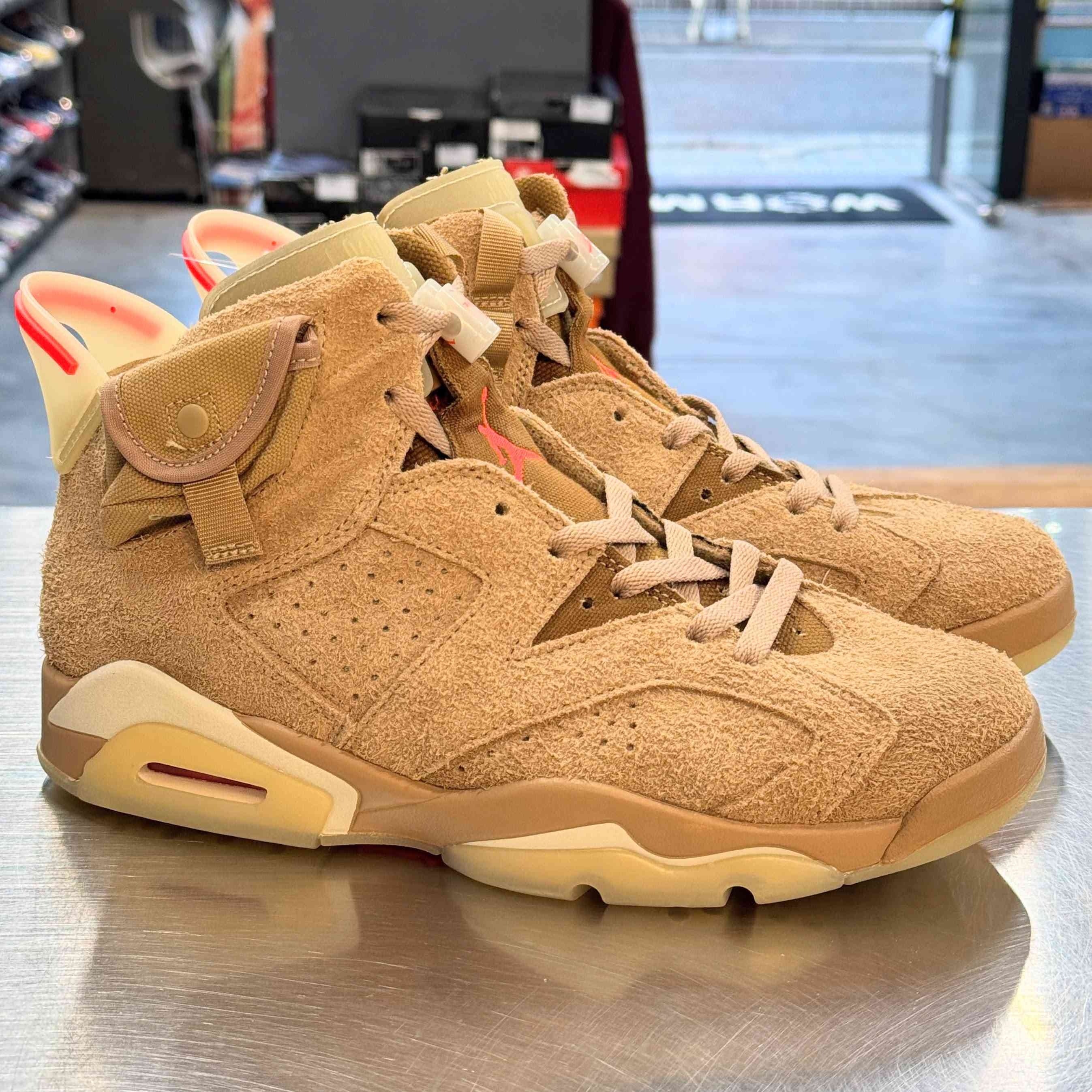 【期限付専用 6日中】S　Travis Scott US8】 AIR JORDAN 6 RETRO TRAVIS SCOTT DH0690-200 【USED】 | WORM