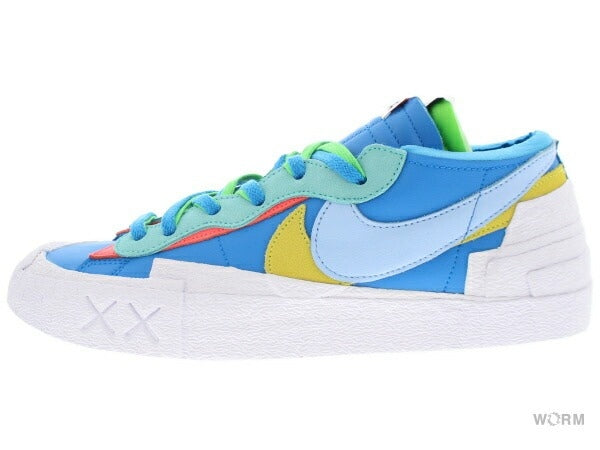 【US9.5】 NIKE BLAZER LOW / SACAI / KAWS DM7901-400 【DS】