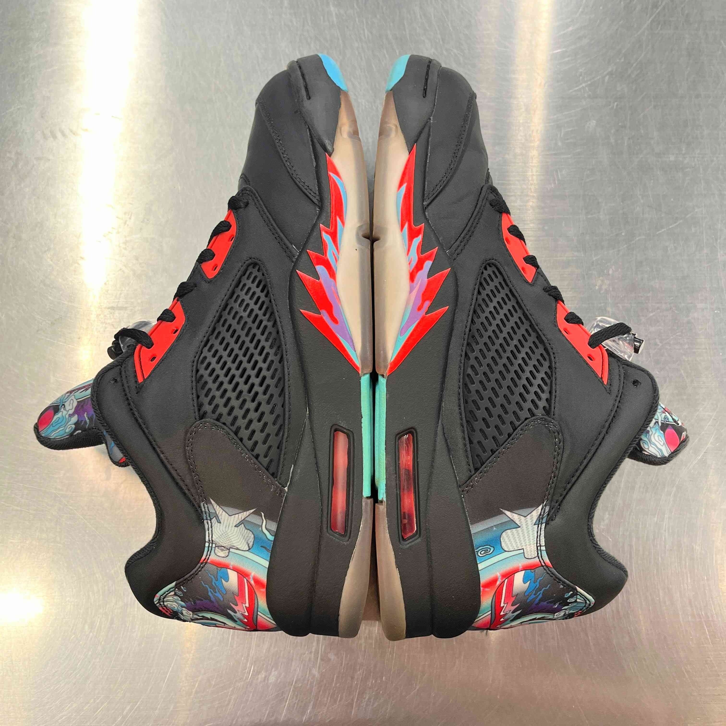 【US12】 AIR JORDAN 5 RETRO LOW CNY 840475-060 【USED】