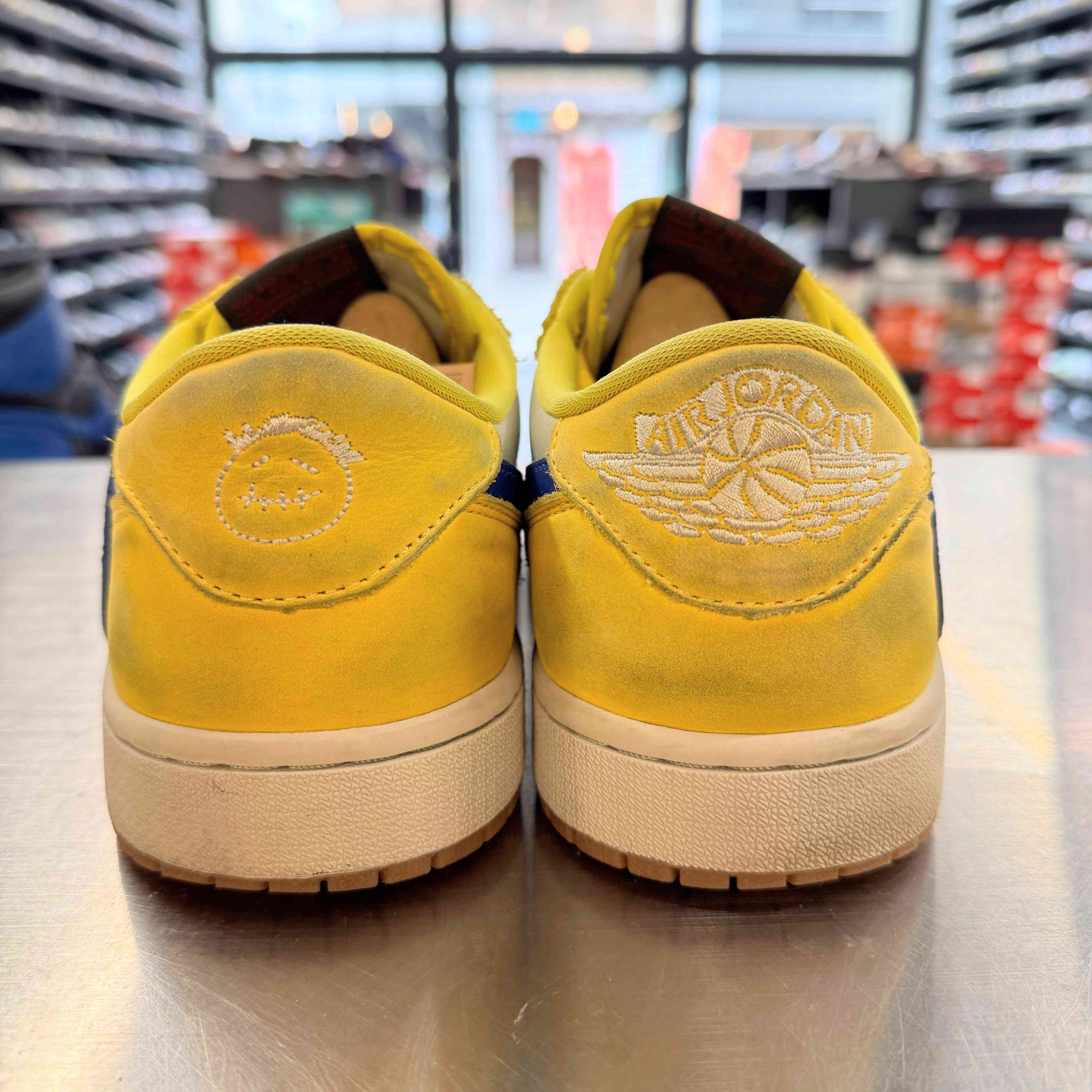 【W US10.5】 AIR JORDAN 1 LOW OG SP TRAVIS SCOTT DZ4137-700 【USED】