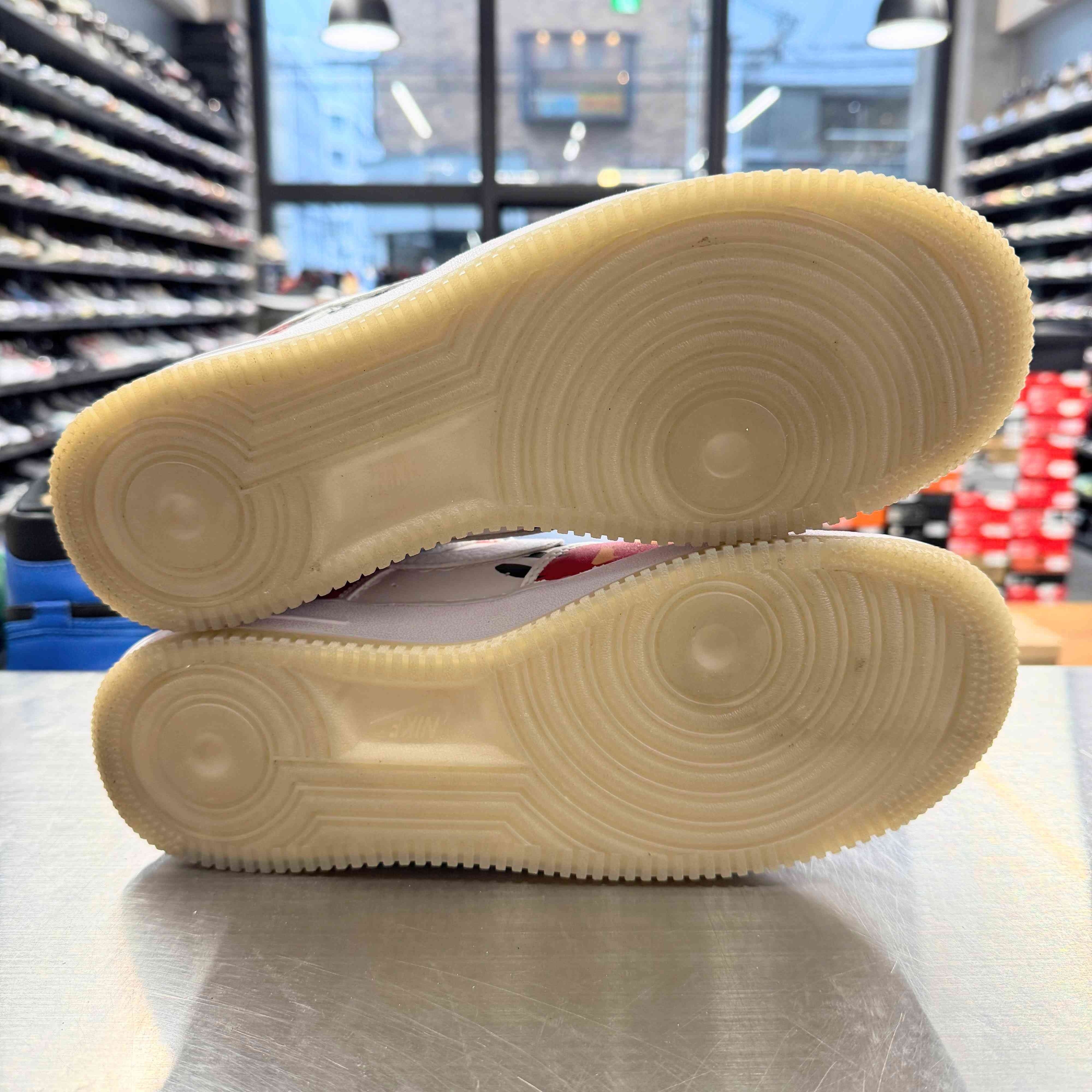 【US8.5】 NIKE AIR FORCE 1 07 PRM DD9941-100 【USED】