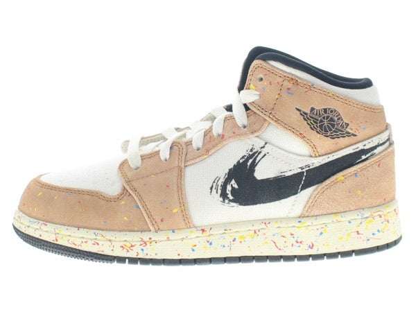 【US4Y】 AIR JORDAN 1 MID SE (GS) DA8006-100 【DS】